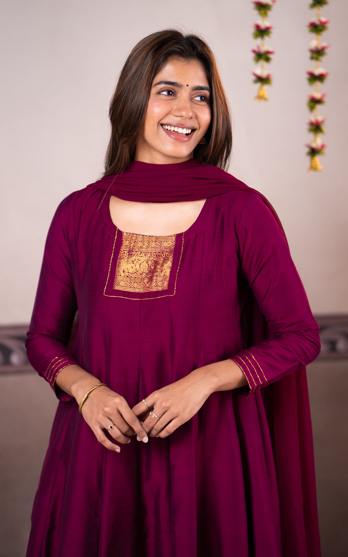 Vintage C (Kurti+Dupatta)