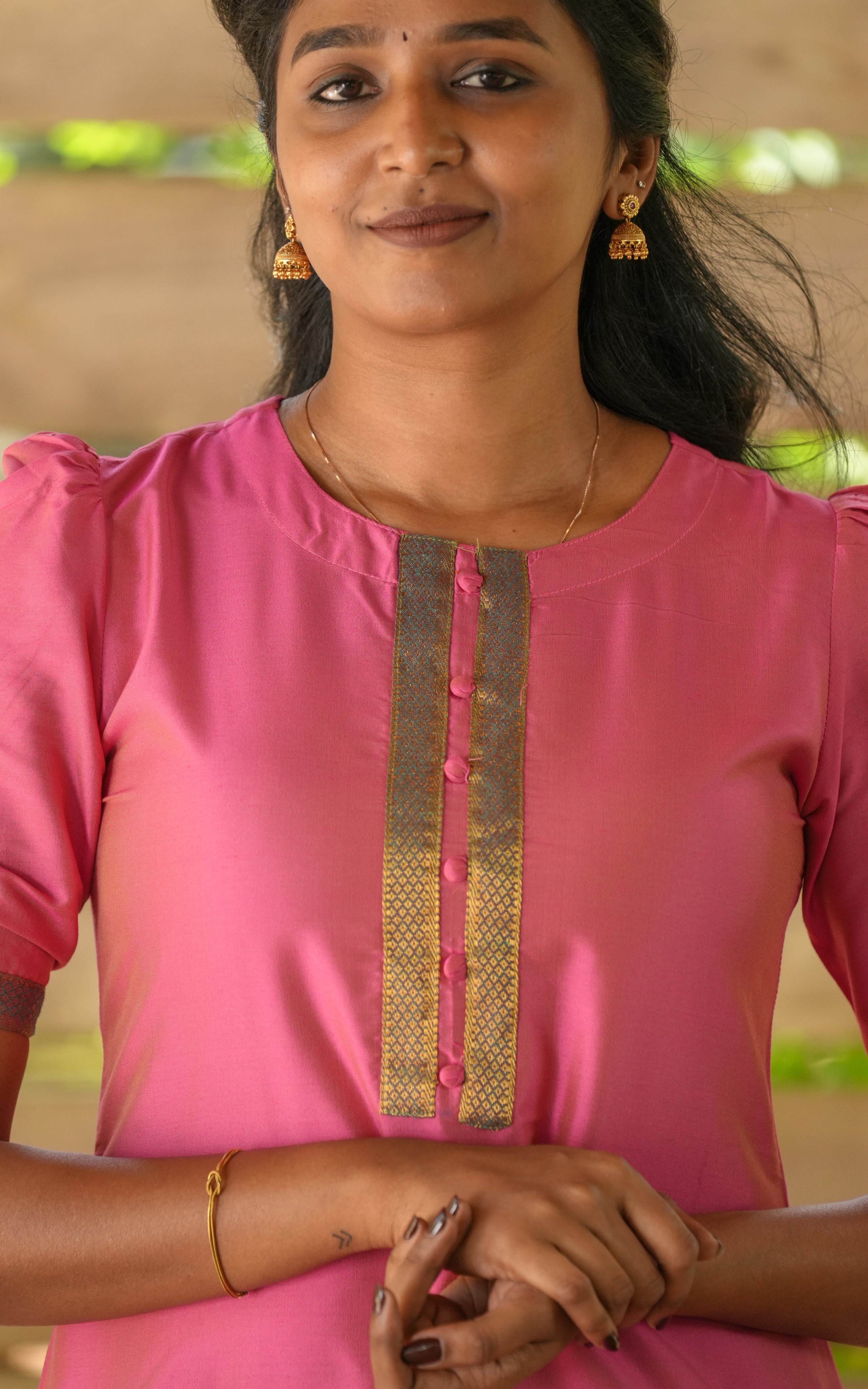 A neat and vibrant recreation of the look from Annapoorani movie
