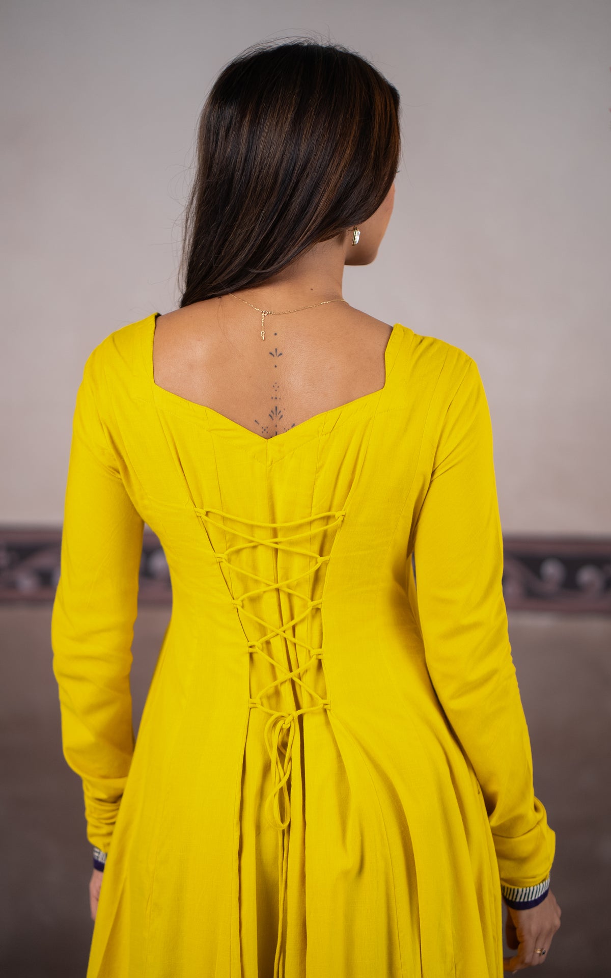 Manjal (Kurti+Dupatta)