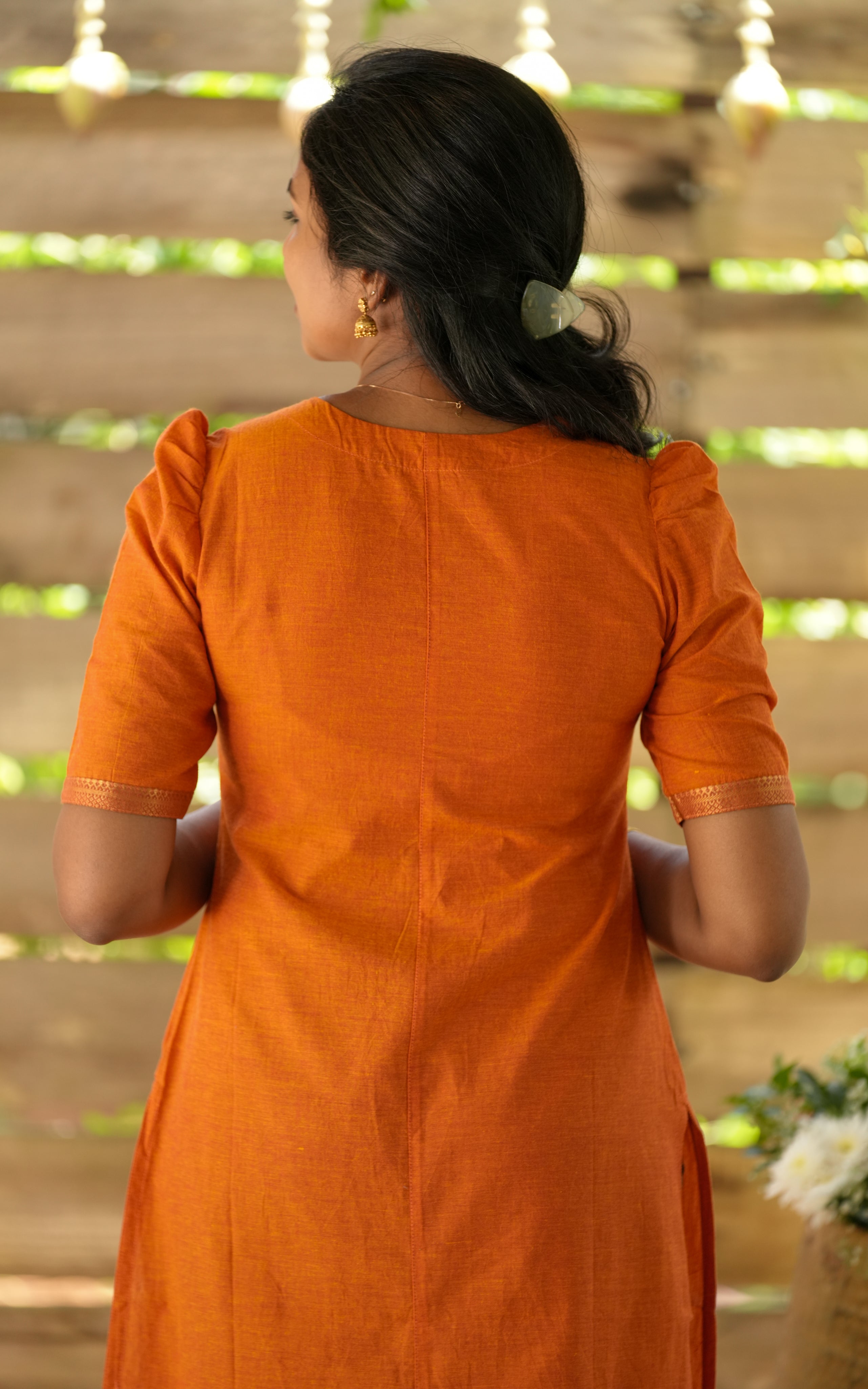 A neat and vibrant recreation of the look from Annapoorani movie