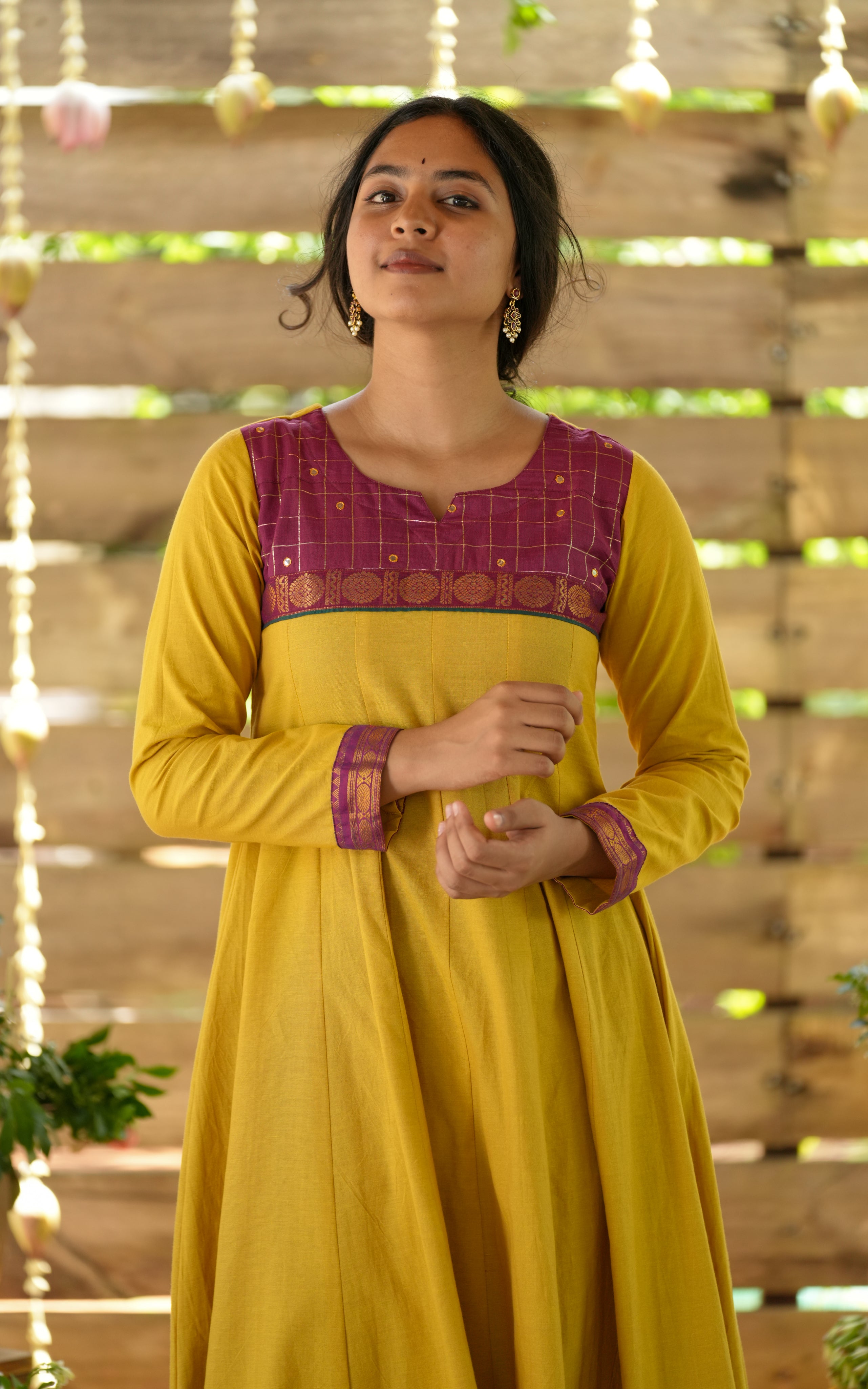 Anarkali kurti for festive occasions