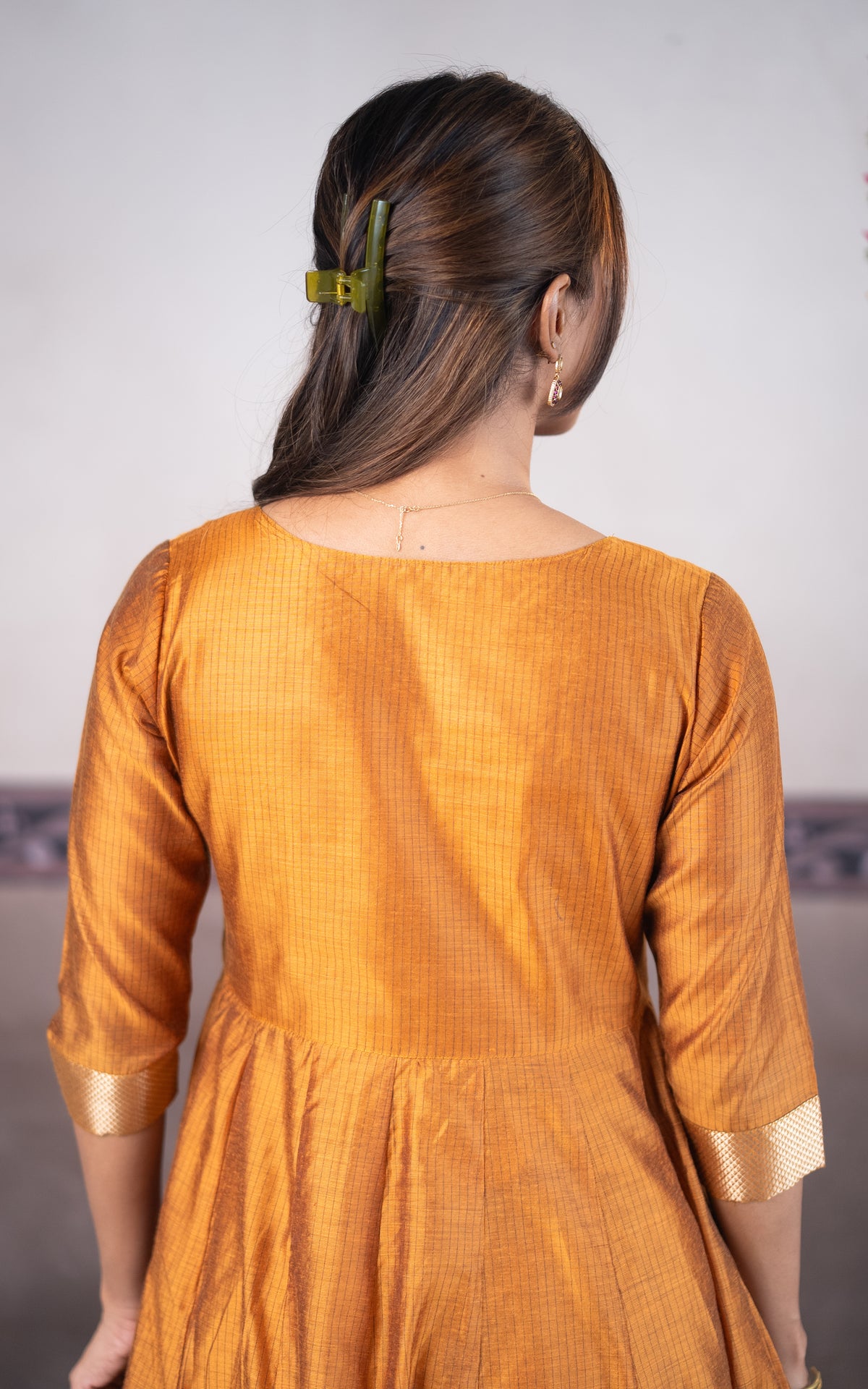 Geethanjali  Mustard (Kurti+Dupatta)