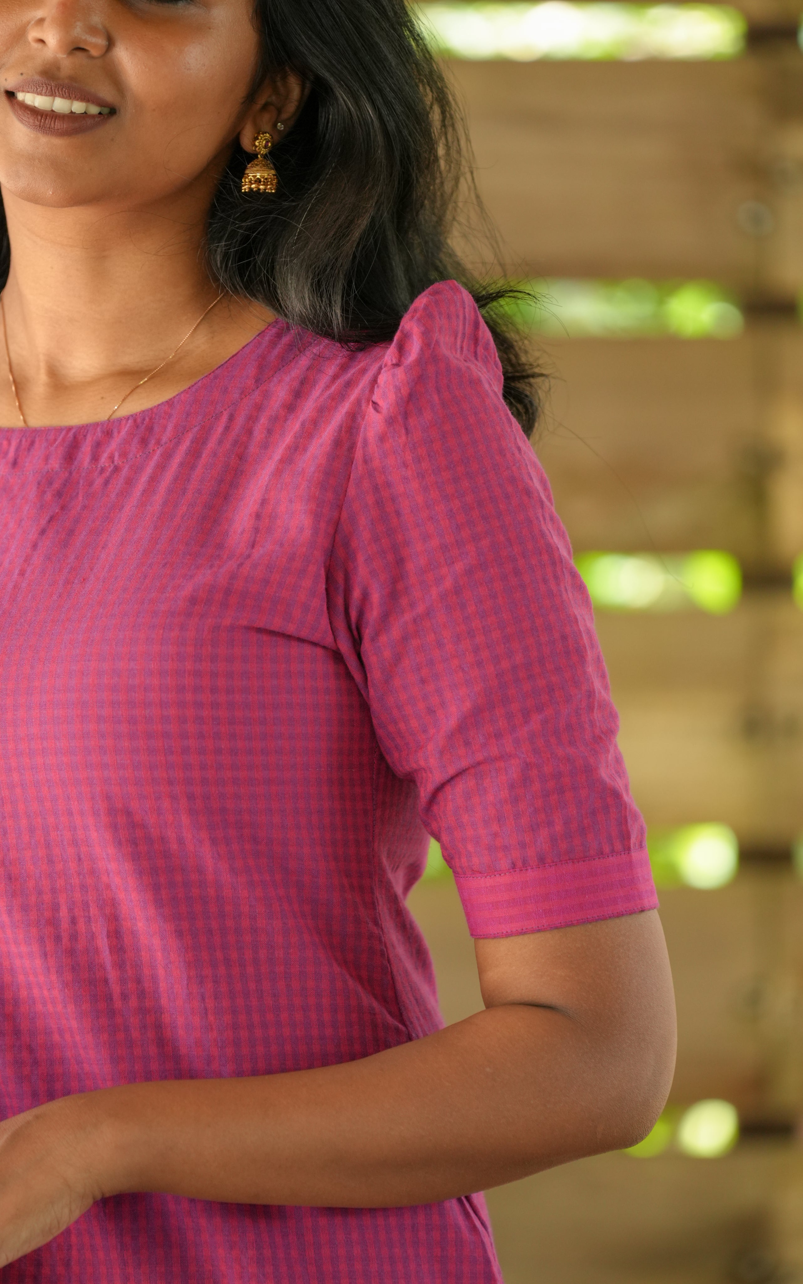 A neat and vibrant recreation of the look from Annapoorani movie
