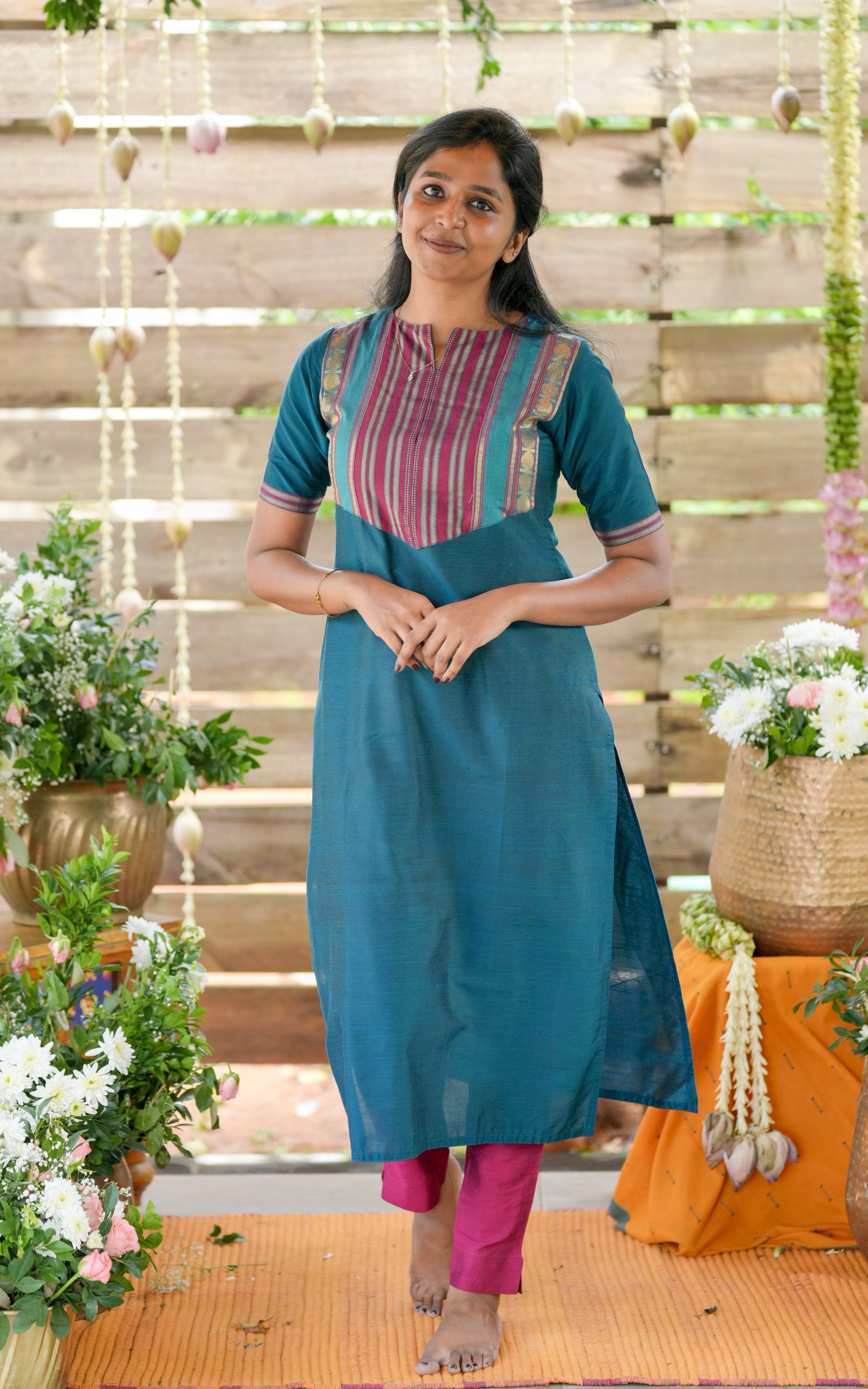 Inspired by Nayanthara’s traditional outfit in Annapoorani.