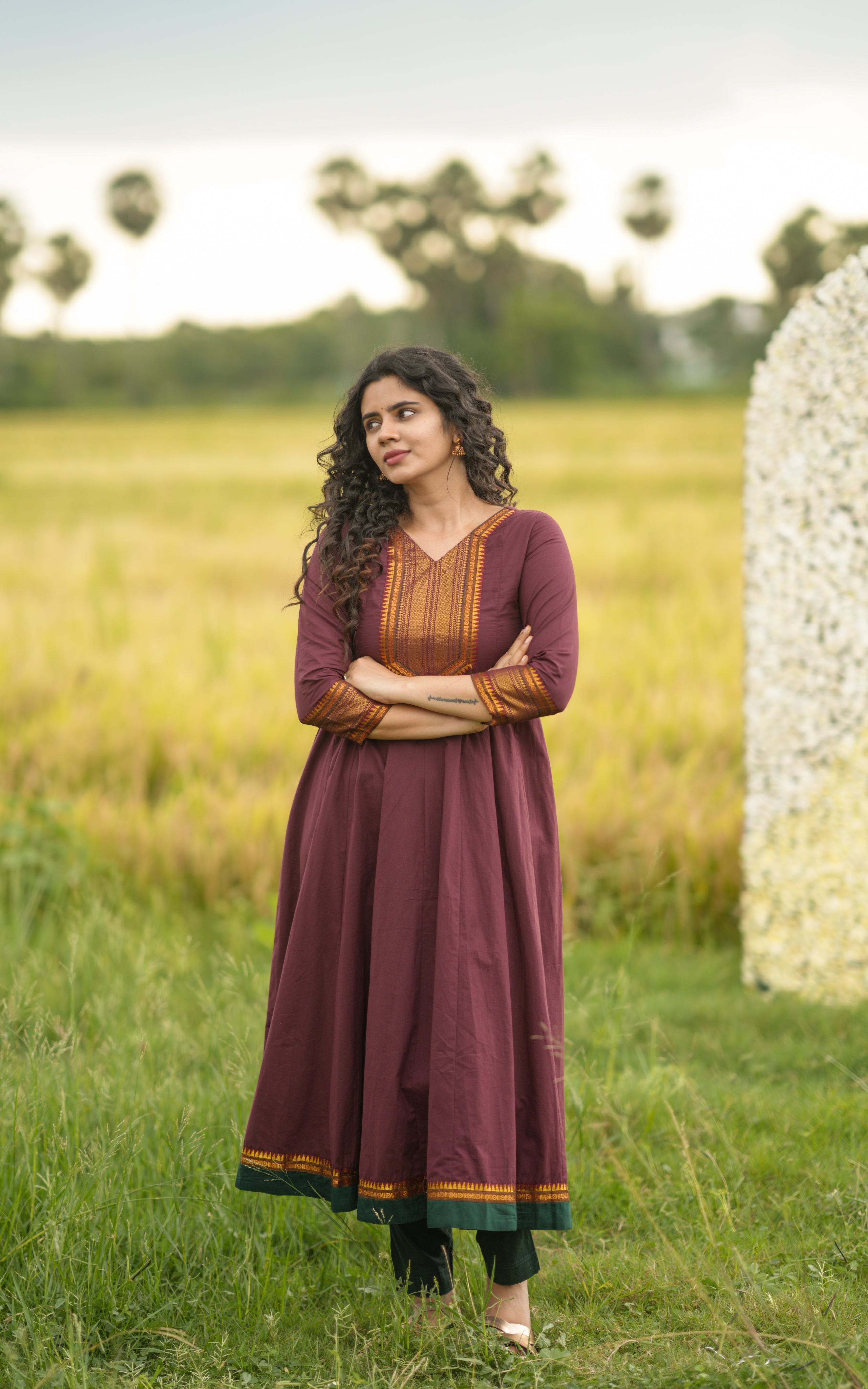 Simple ethnic wear for women