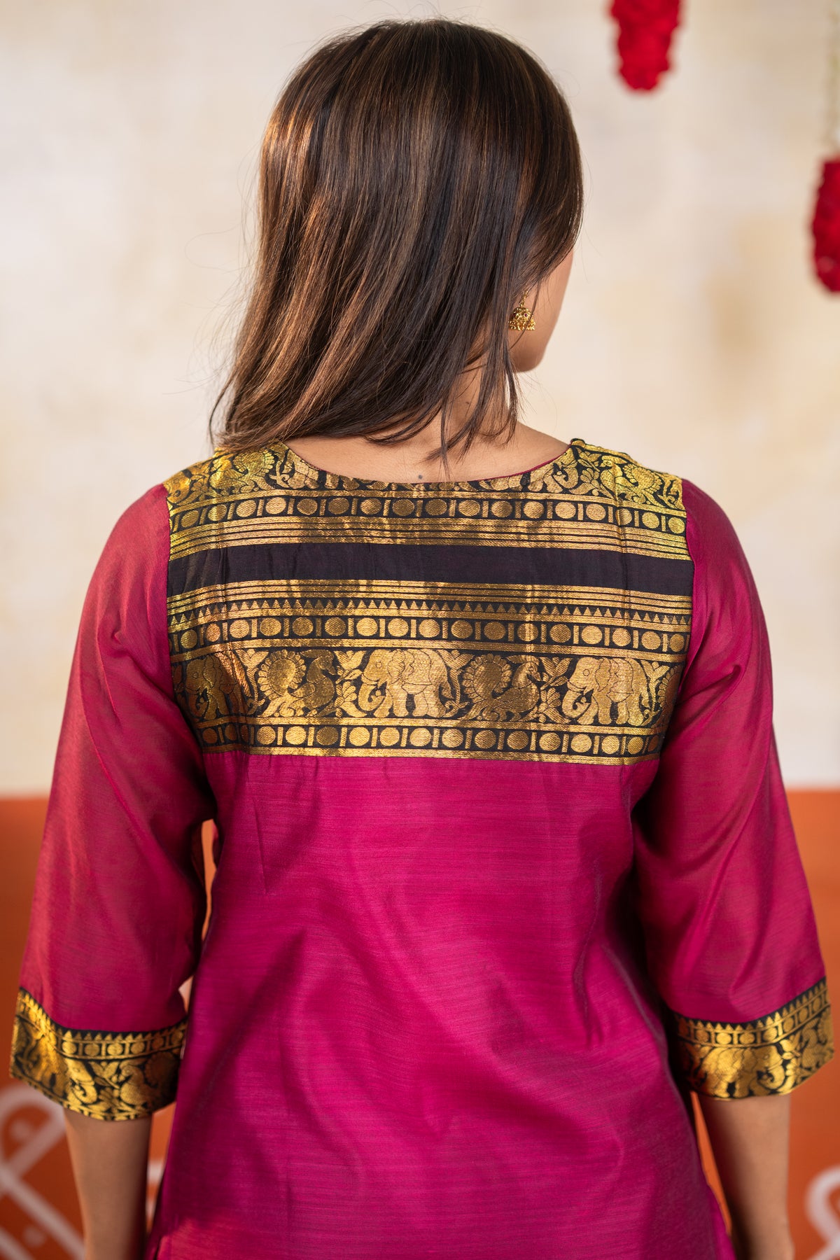 Vintage Motifs (Kurti+Dupatta)