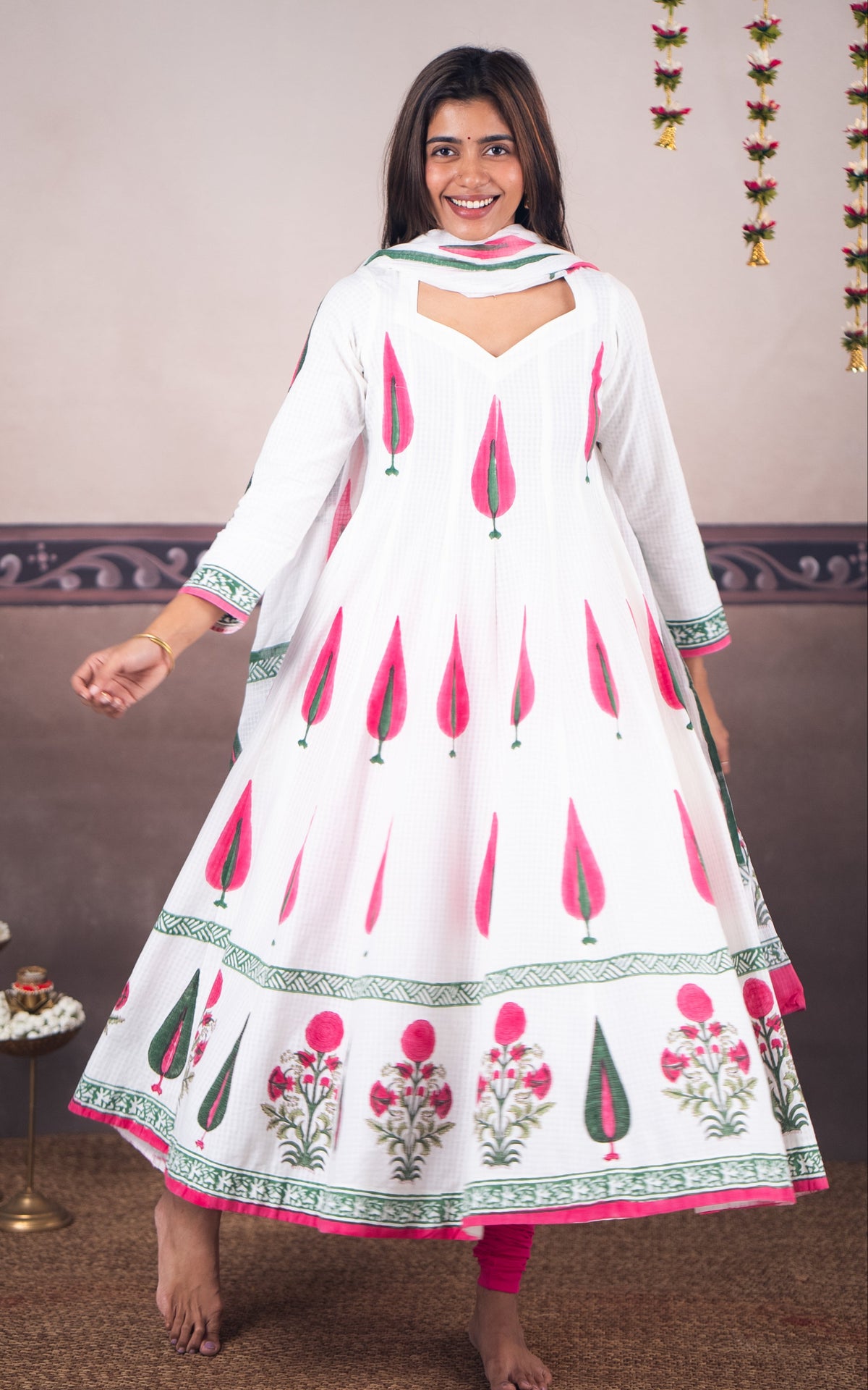 Block Magic C (Kurti+Dupatta)