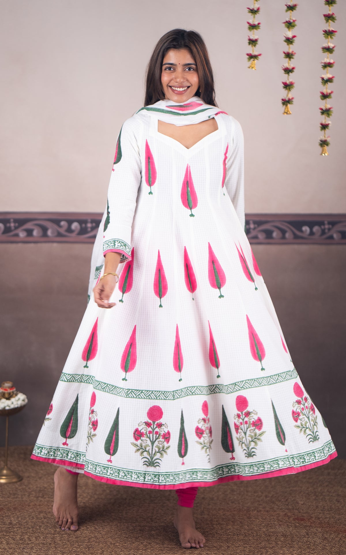 Block Magic C (Kurti+Dupatta)