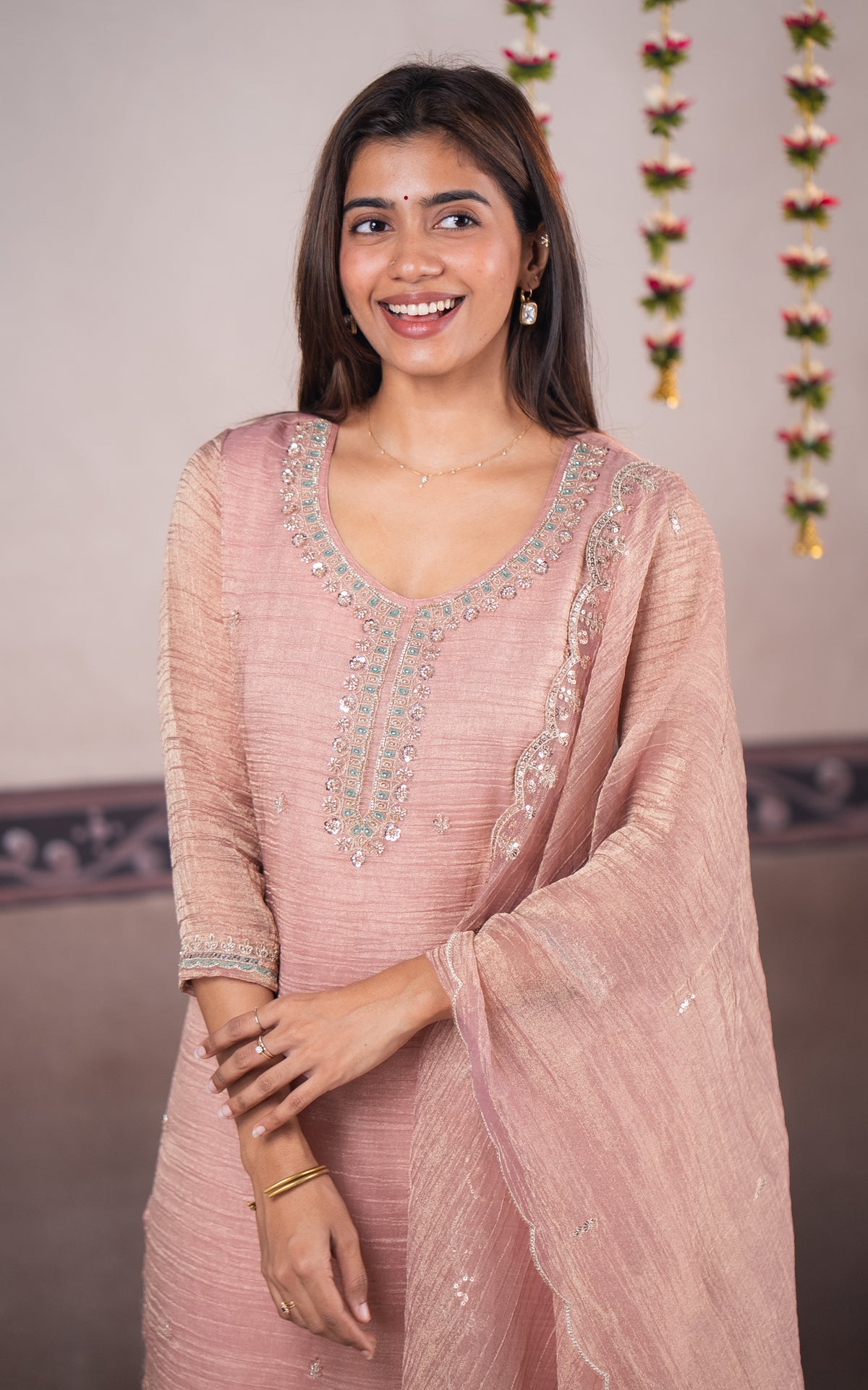 Shimmer Specials B (Kurti+Pant+Dupatta)