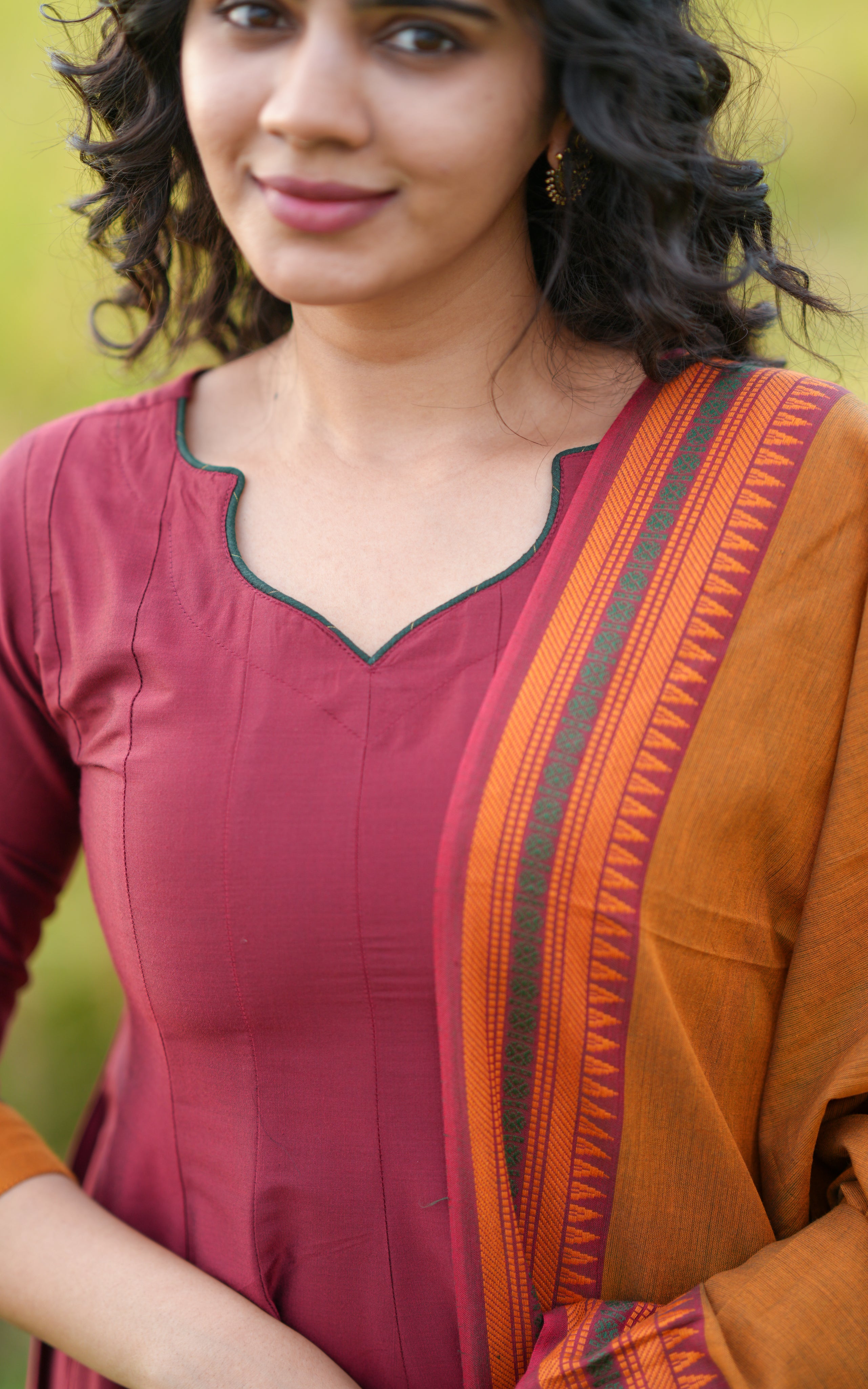 Silk Anarkali for festive season