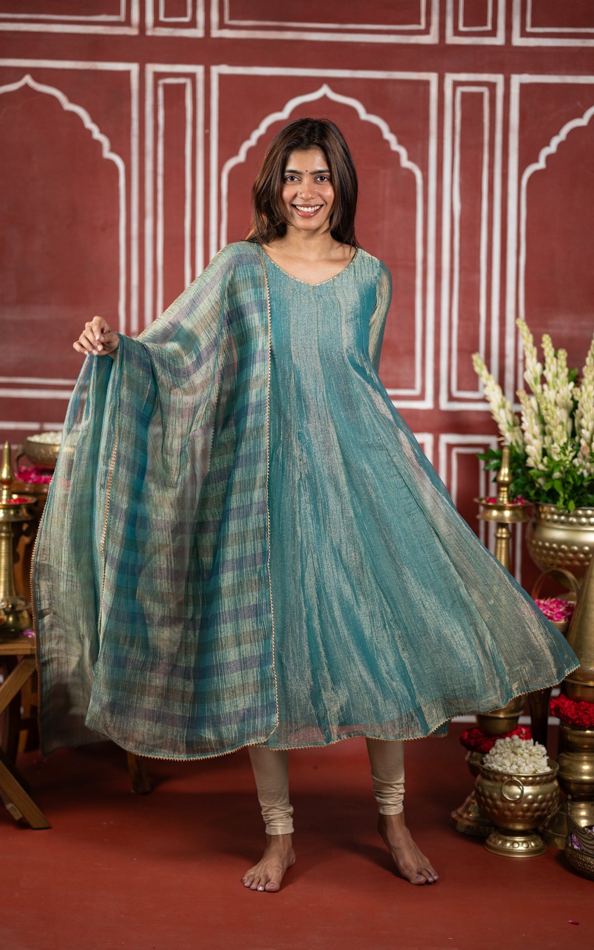 Diwali Night C (Kurti+Dupatta)