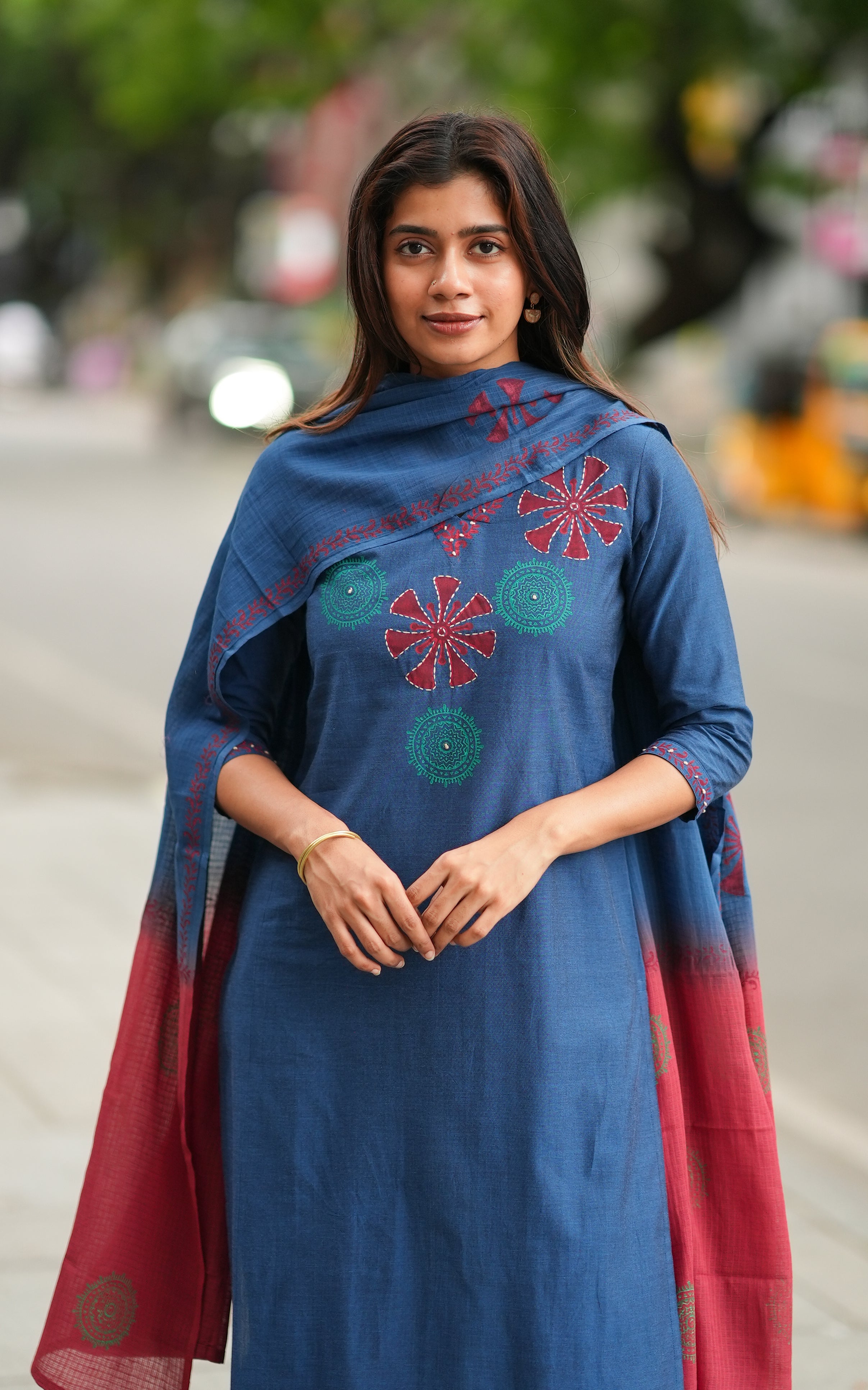 Kuzhal (Kurti+Dupatta)