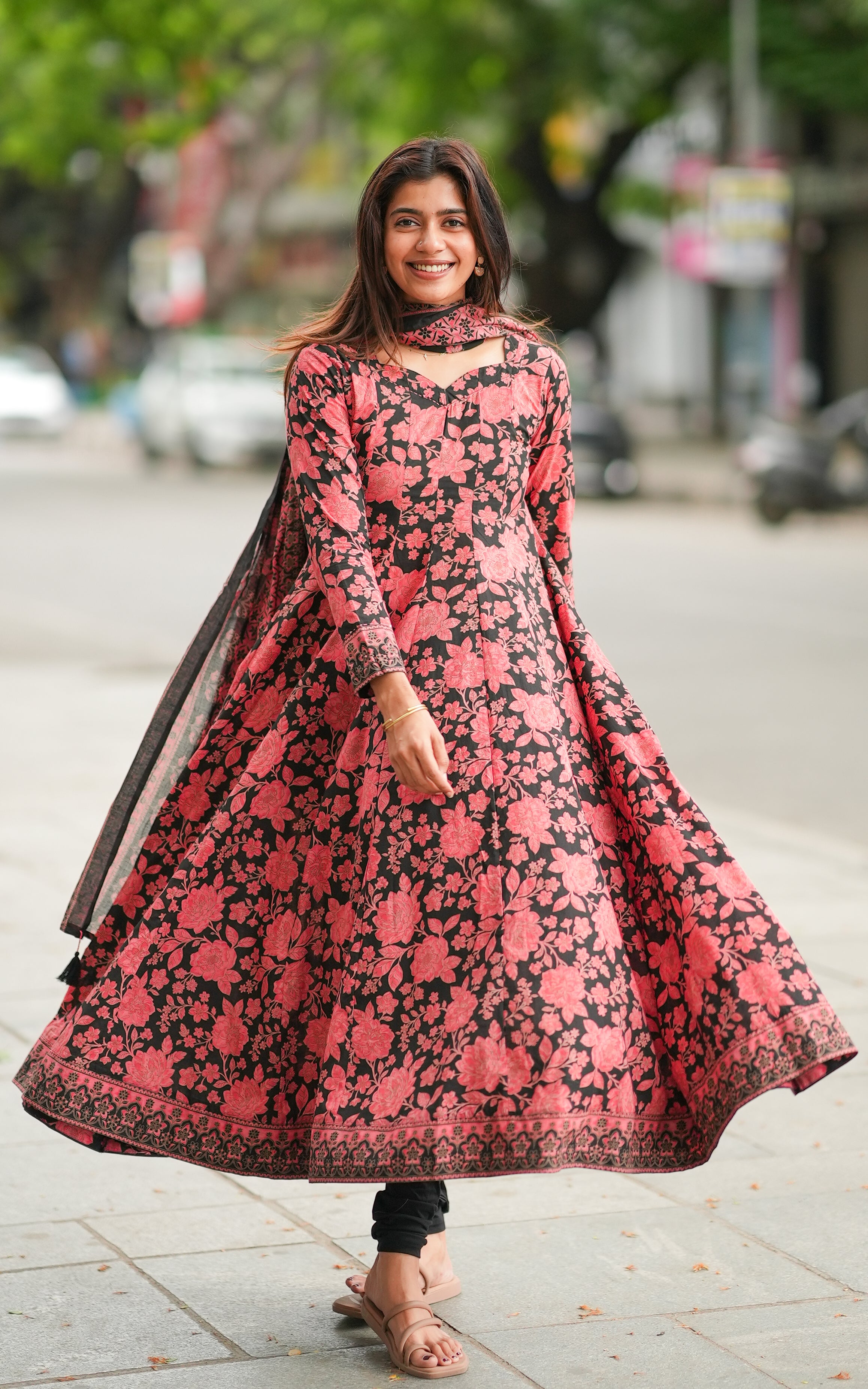 Rachana Black (Kurti+Dupatta)