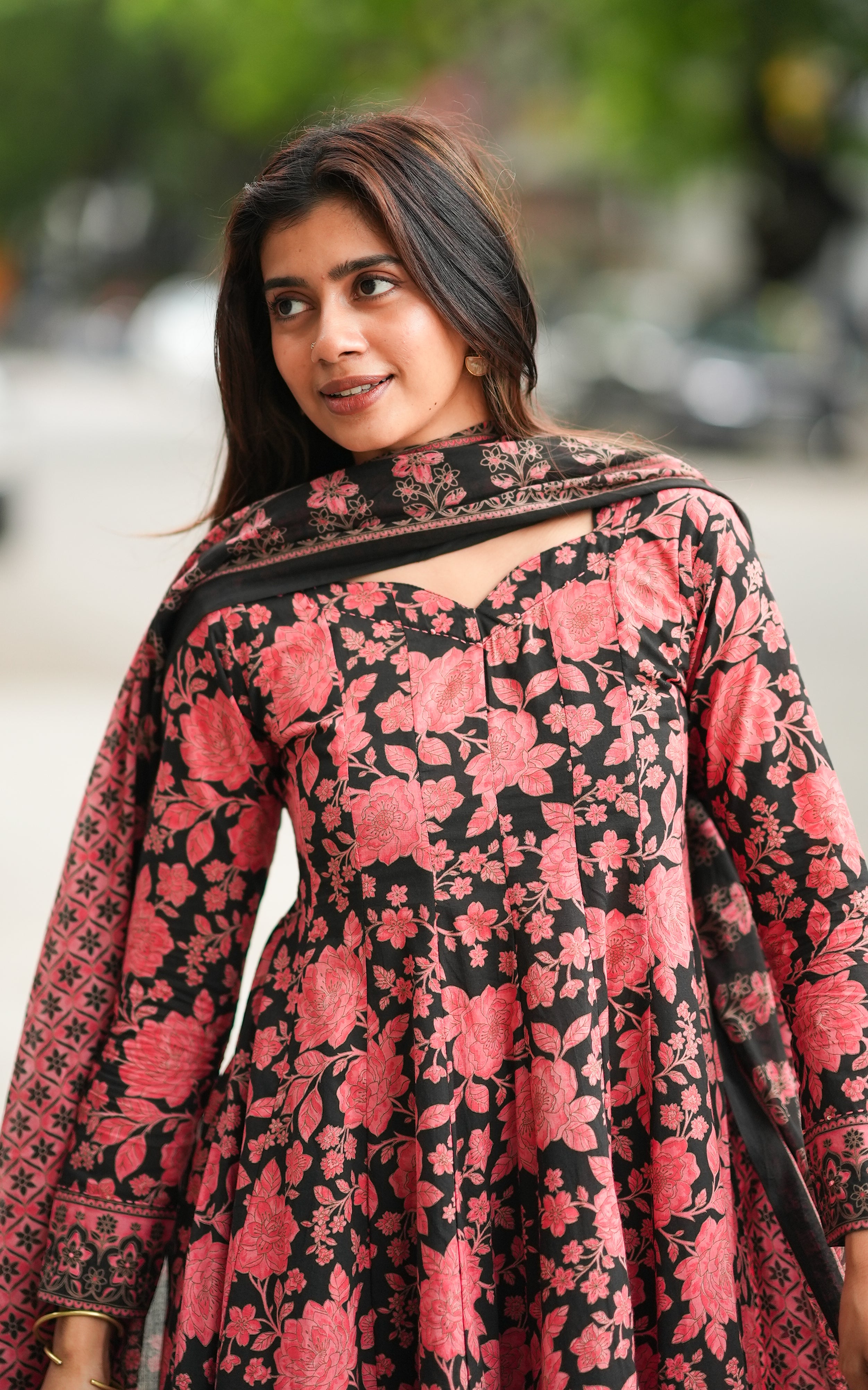 Rachana Black (Kurti+Dupatta)
