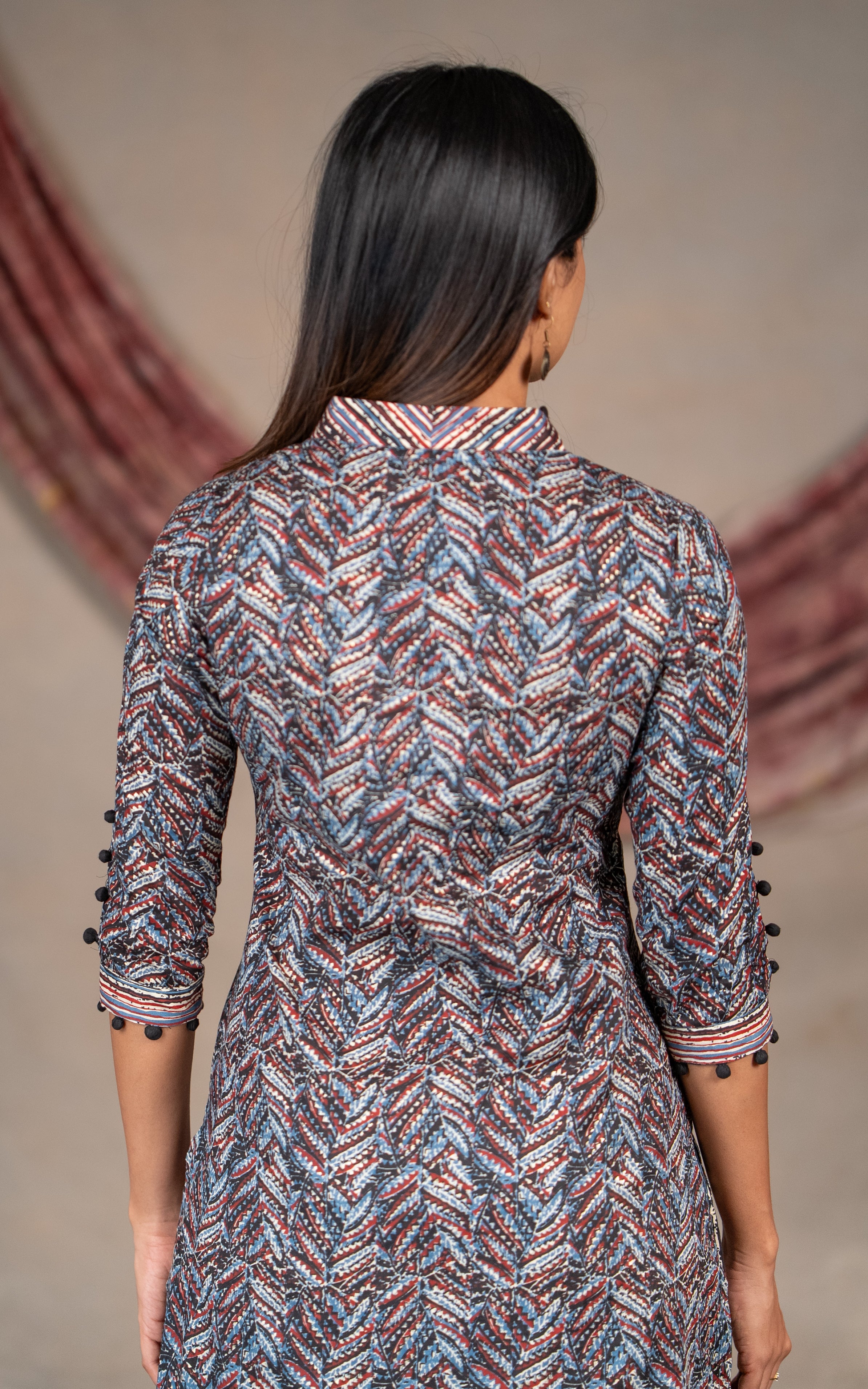 Office Wear Comfortable Printed Cotton Kurti Set