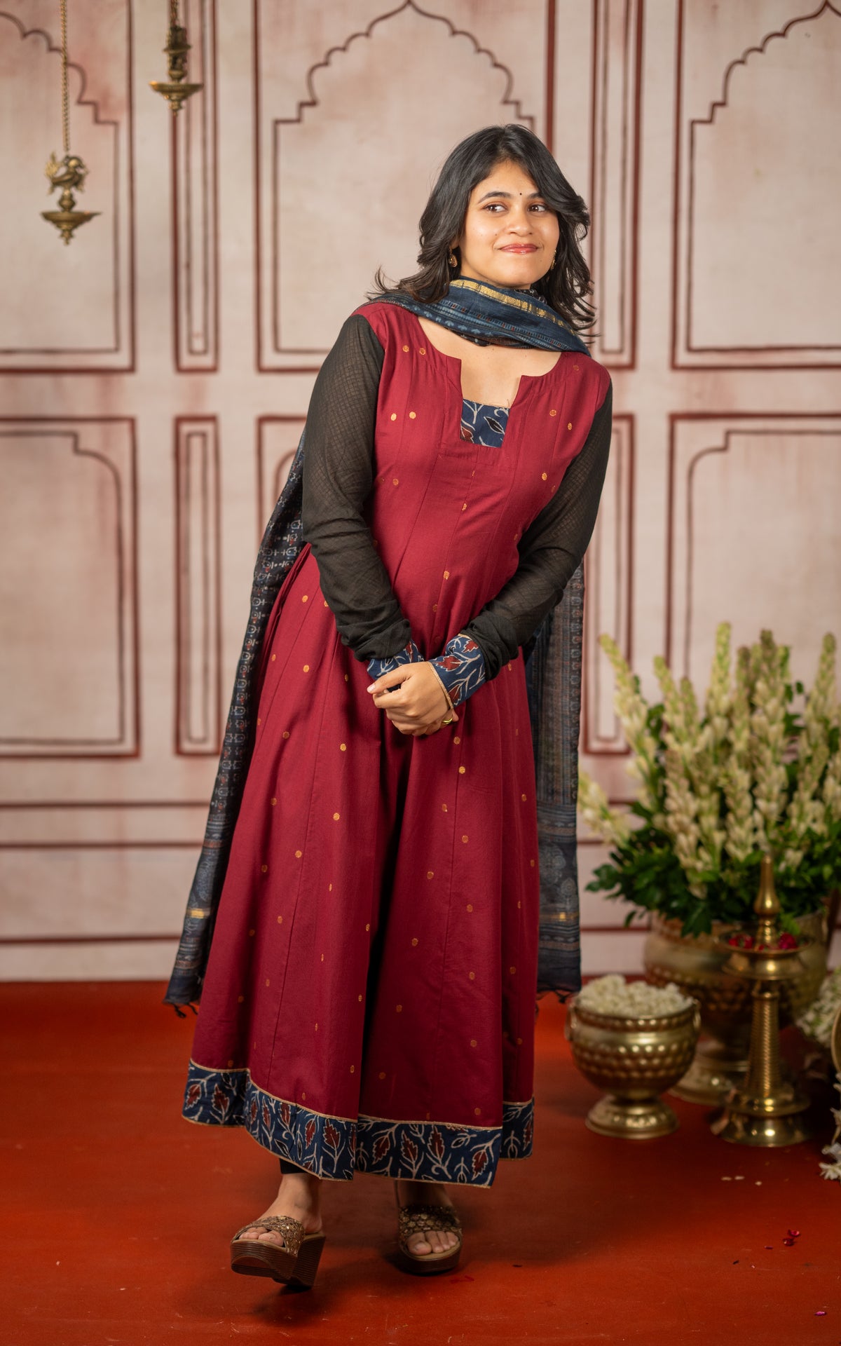 Main Character Vibes A (Kurti+Dupatta)