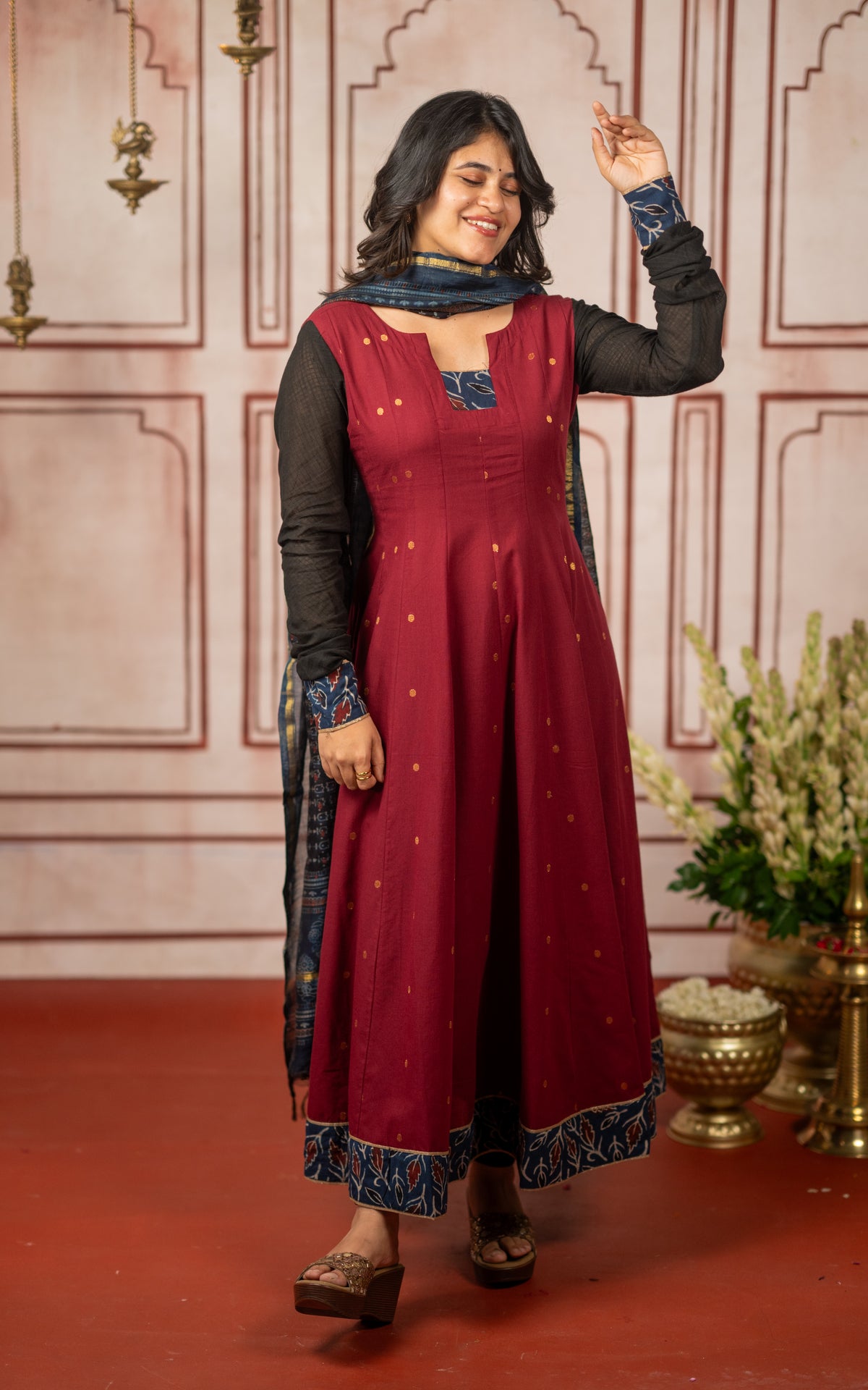 Main Character Vibes A (Kurti+Dupatta)