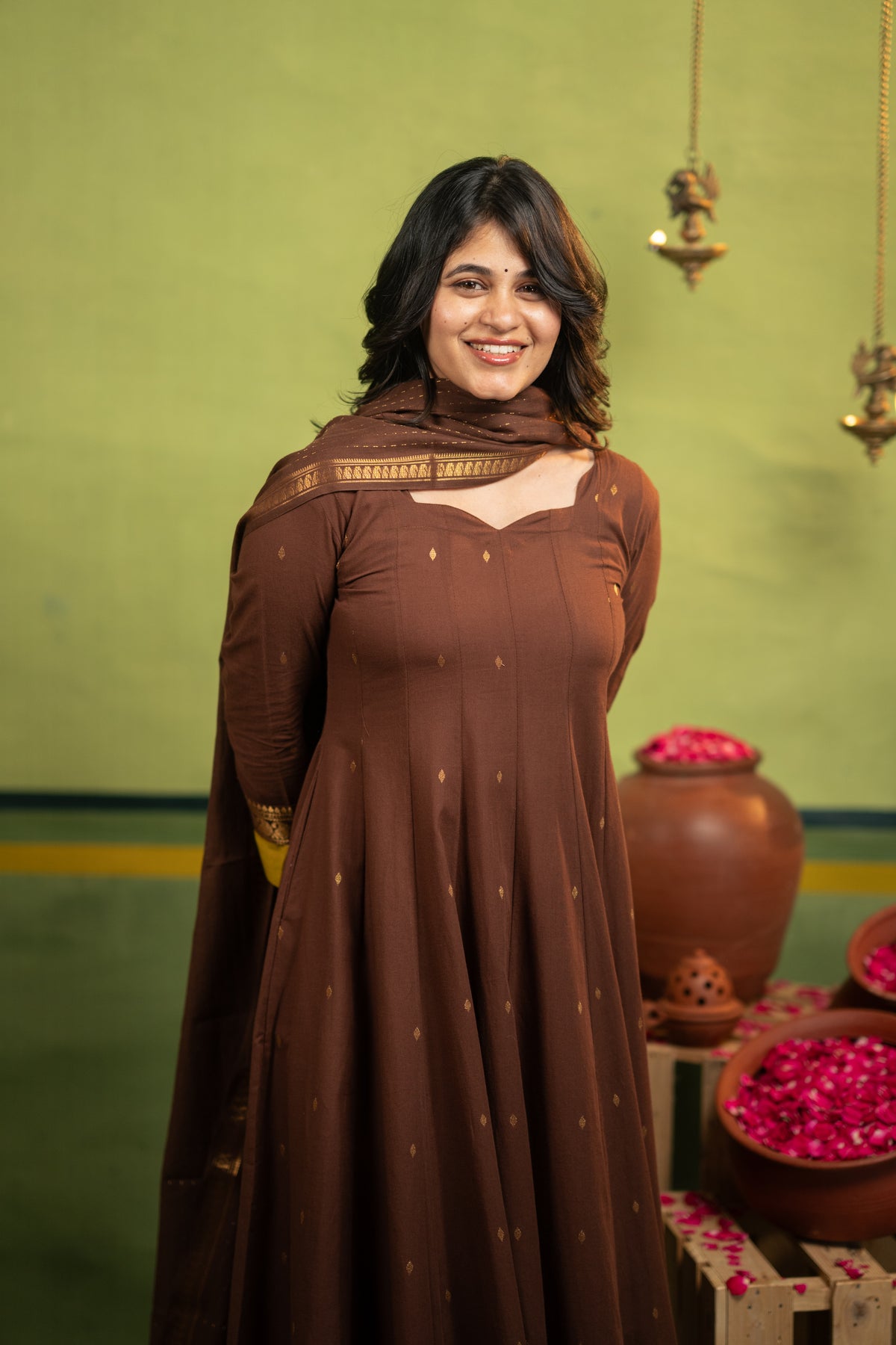 Vintage A (Kurti+Dupatta)