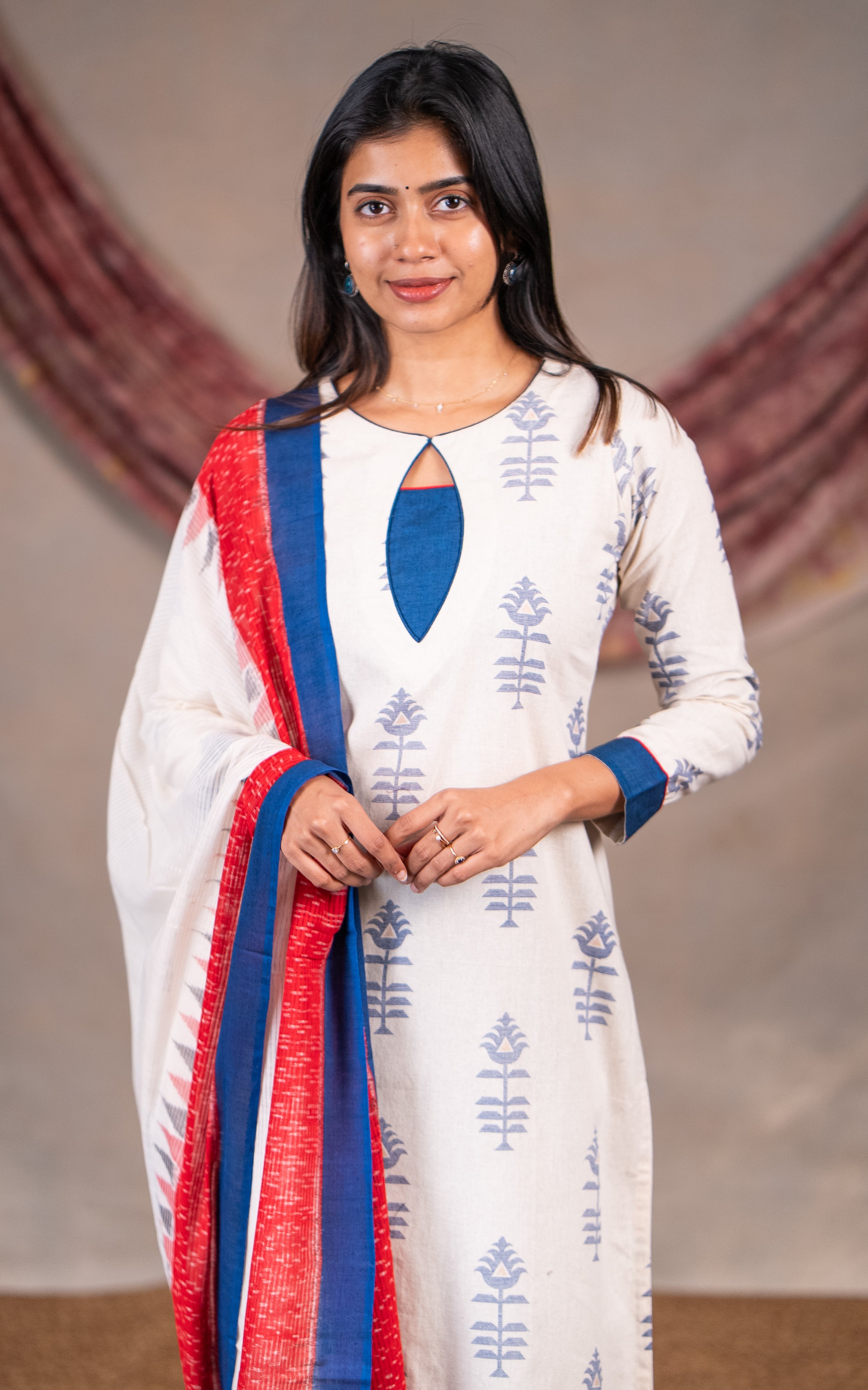 Jainy (Kurti+Pant+Dupatta)