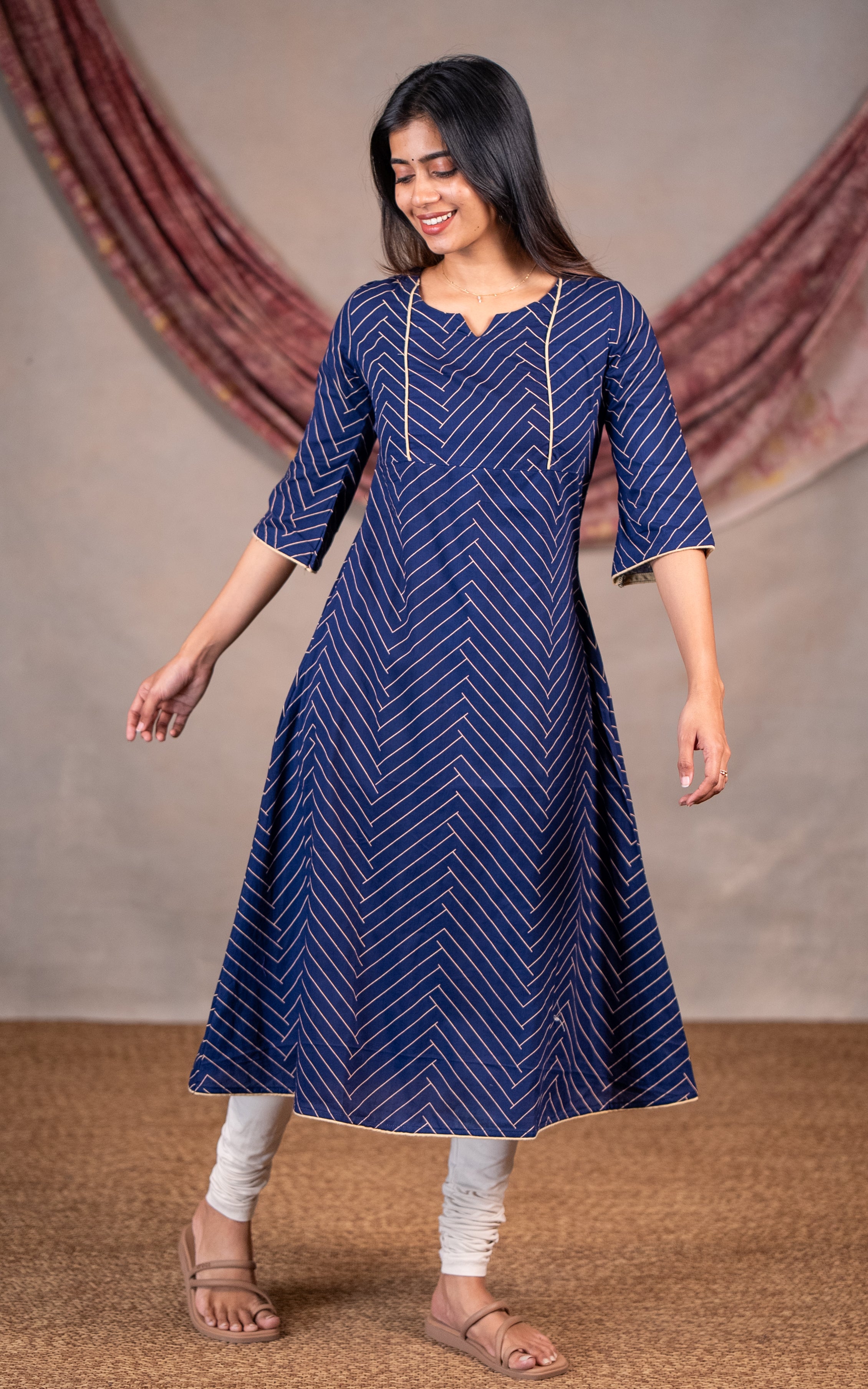 Neha Navy Blue