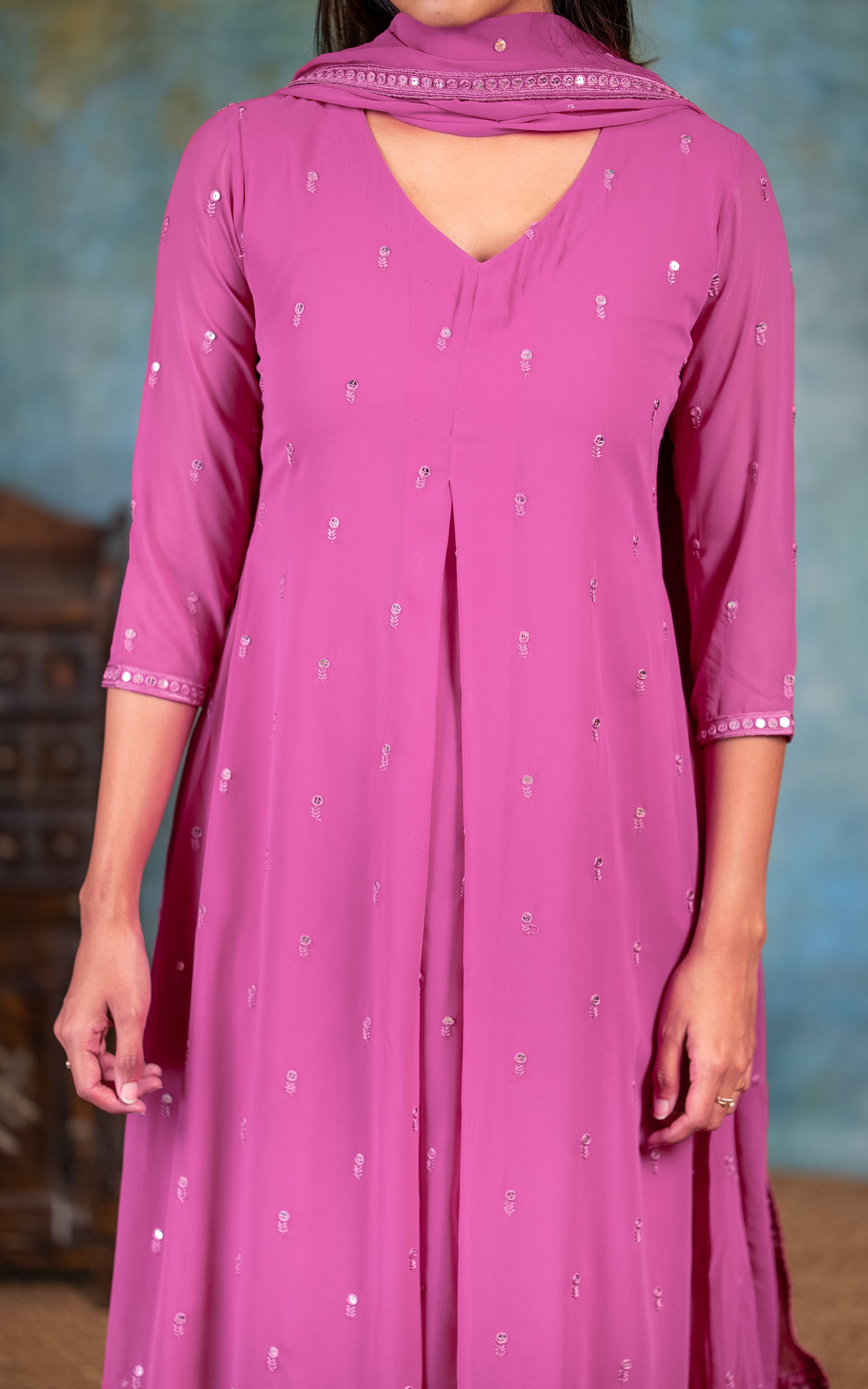 Yatra Onion Pink (Kurti+Dupatta)