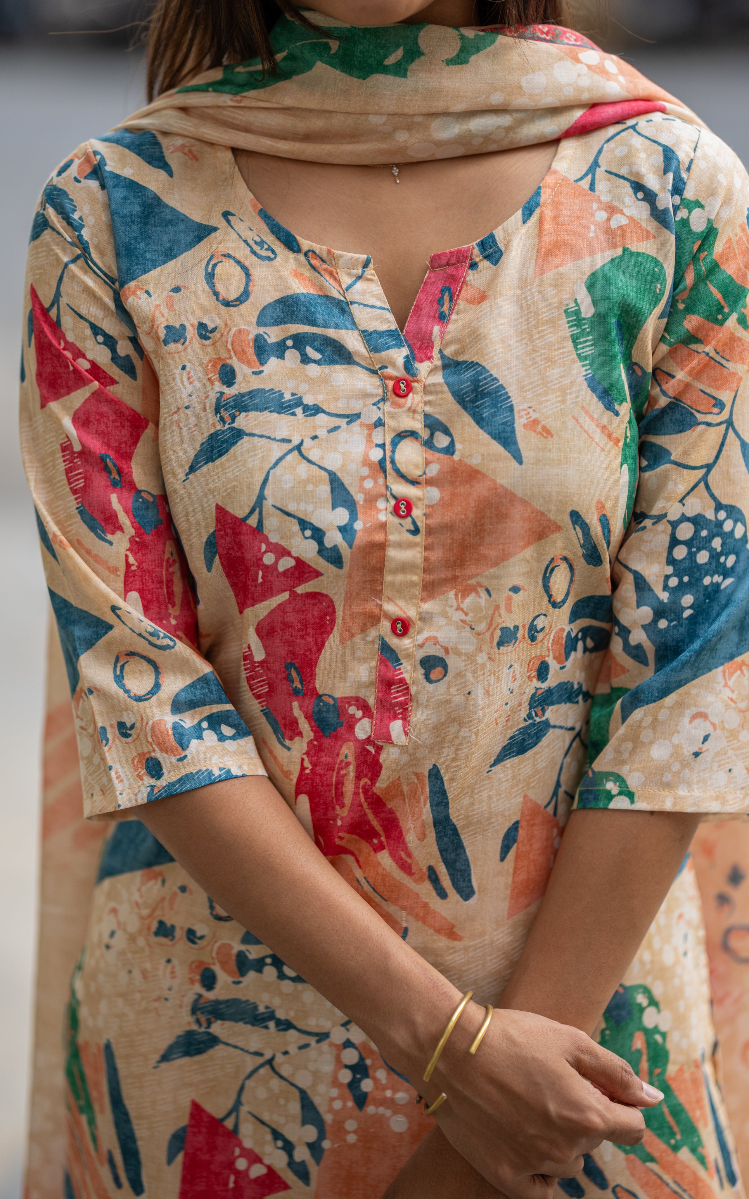 Keshini C (Kurti+Pant+Dupatta)