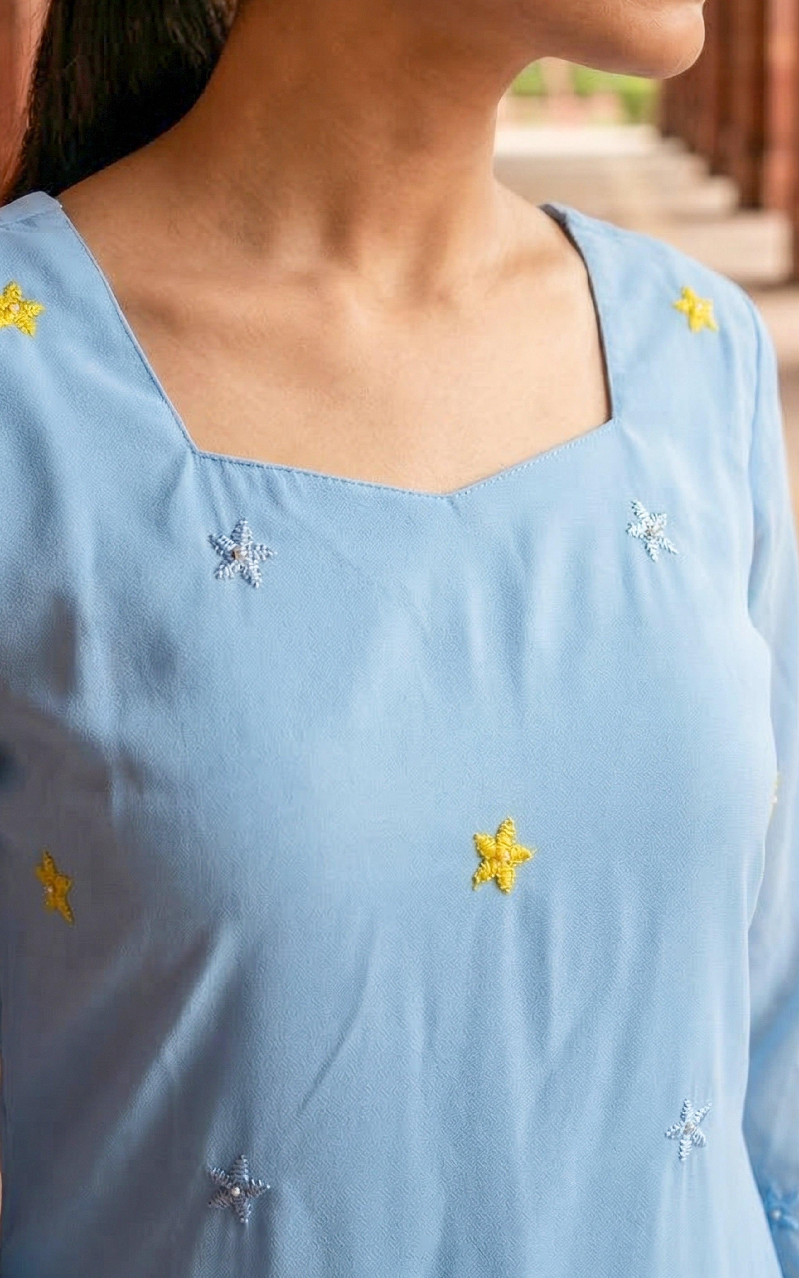 Sillunu Oru Kaadhal 6A (Kurti+Dupatta)