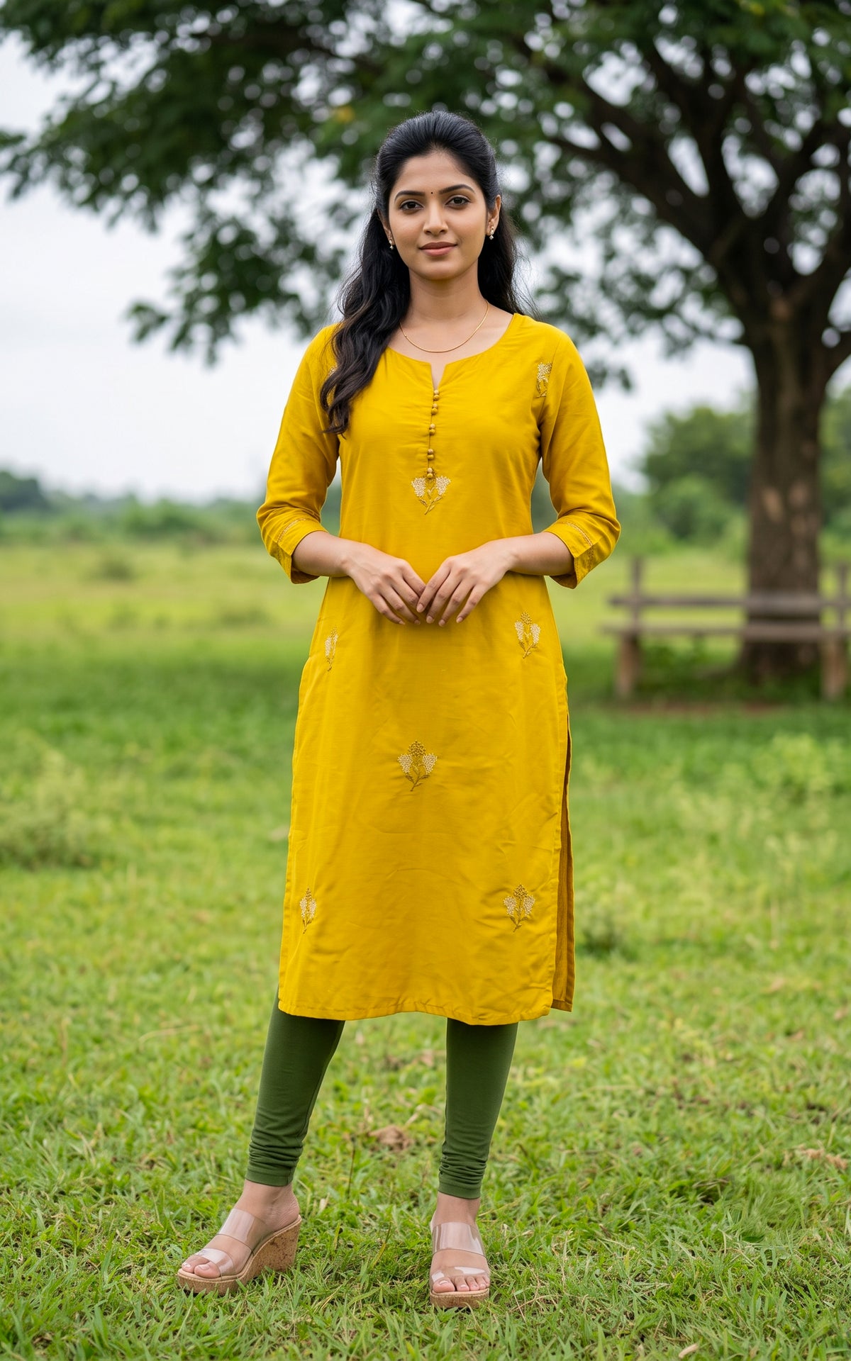 Yashodha Lemon Yellow