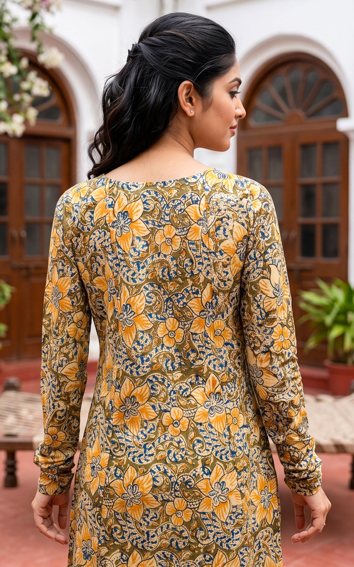 Nimmiya Mustered (Kurti+Dupatta)
