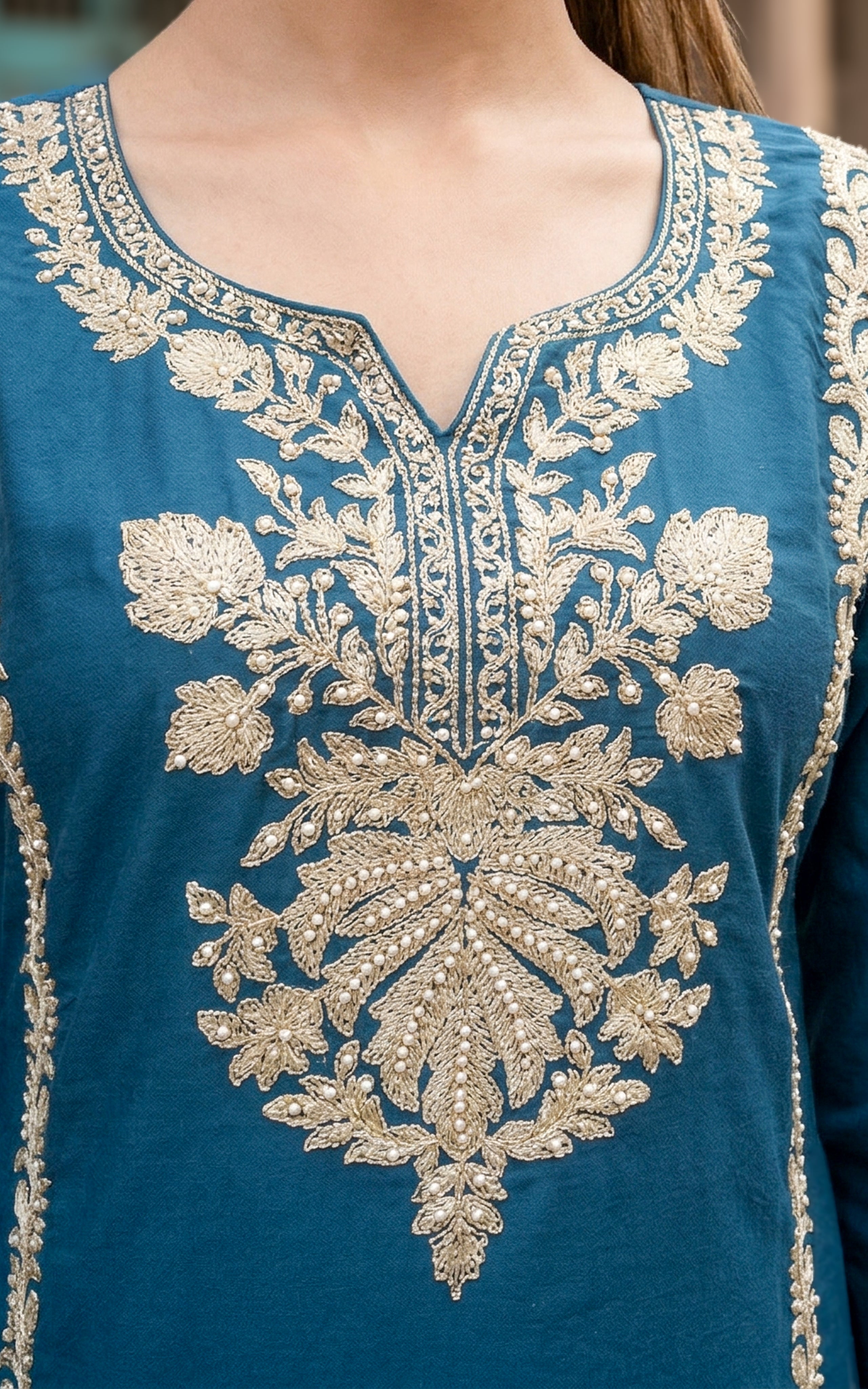 Office Wear Straight Kurti