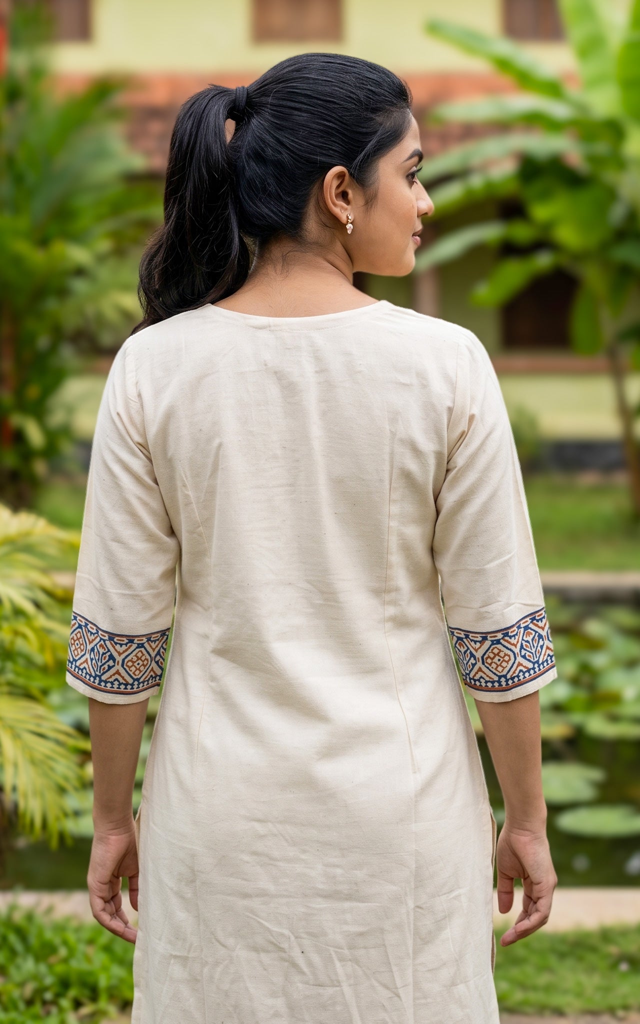 Viviana Handblock A (Kurti+Pant+Dupatta)