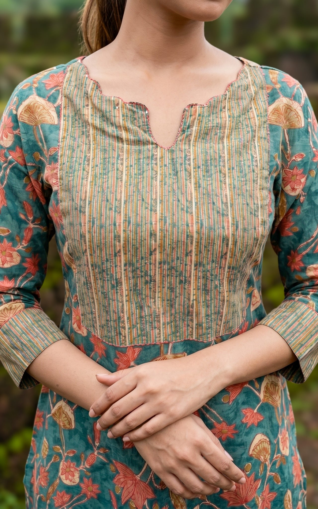 Mirudhula C (Kurti+Pant+Dupatta)
