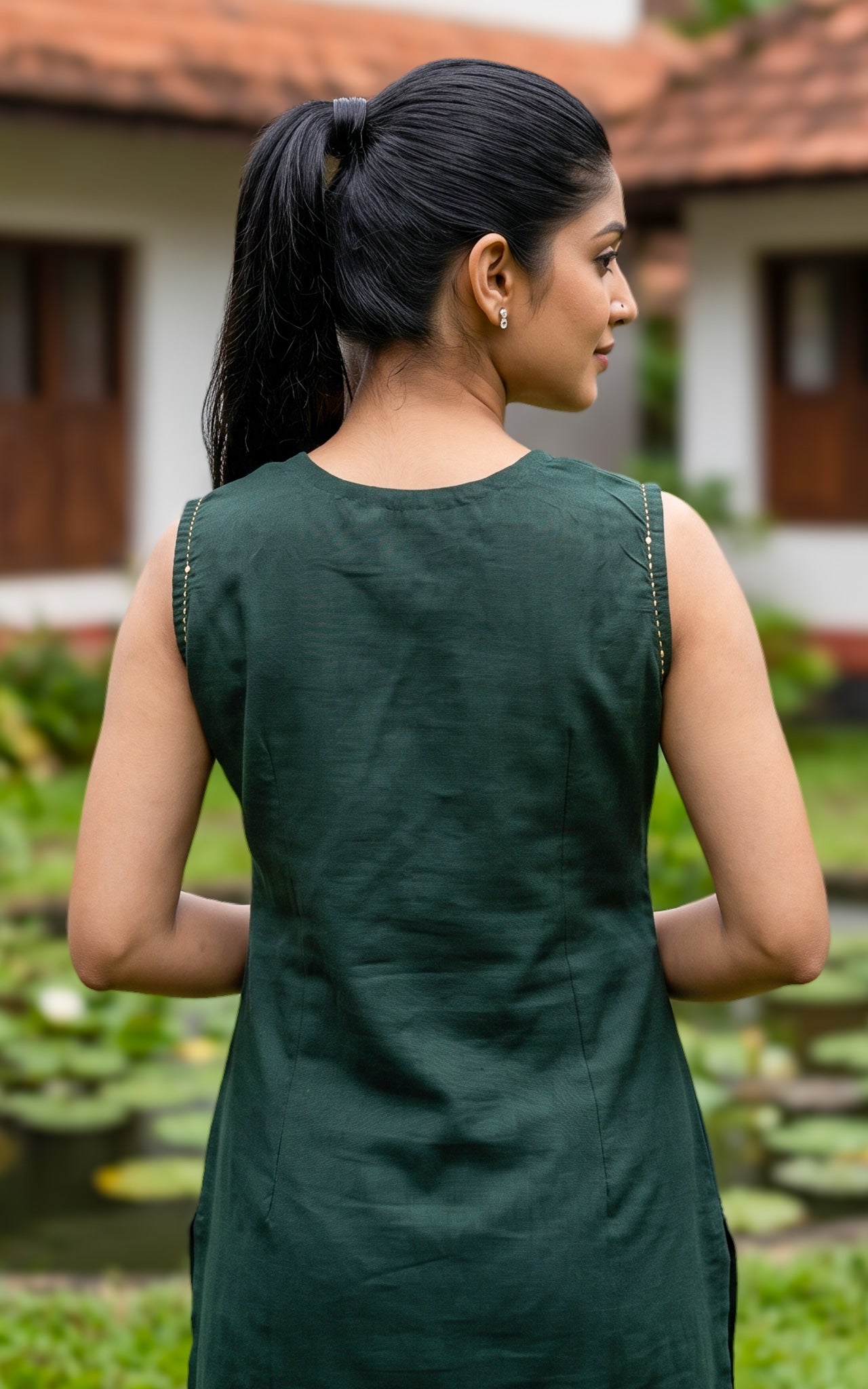 Rohitha Handblock (Kurti+Pant+Dupatta)