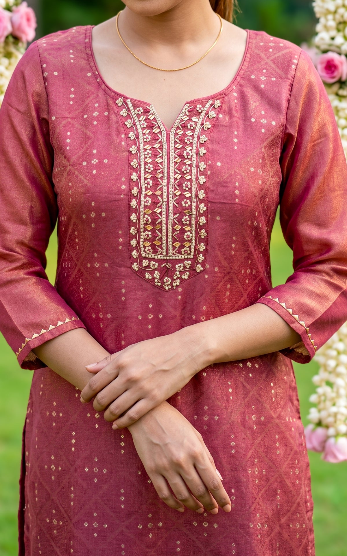 Jayasudha (Kurti+Pant+Dupatta)