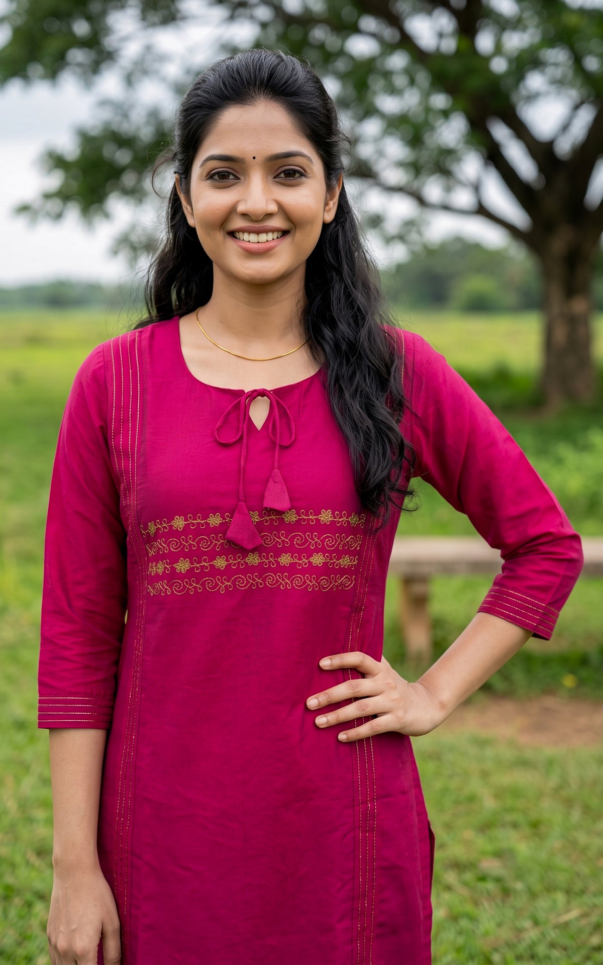 Suthandhira Magenta