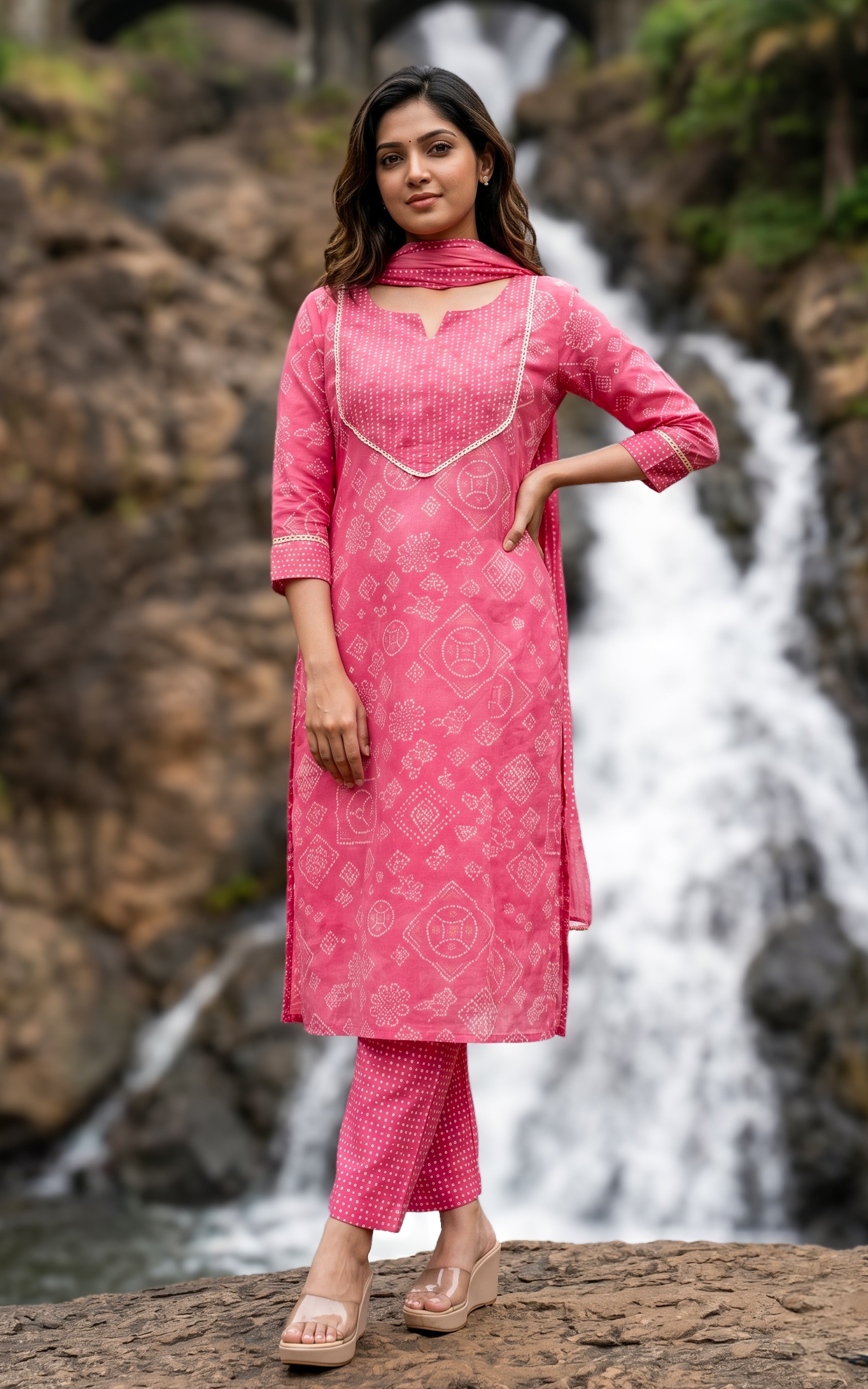 Cotton kurti set for women