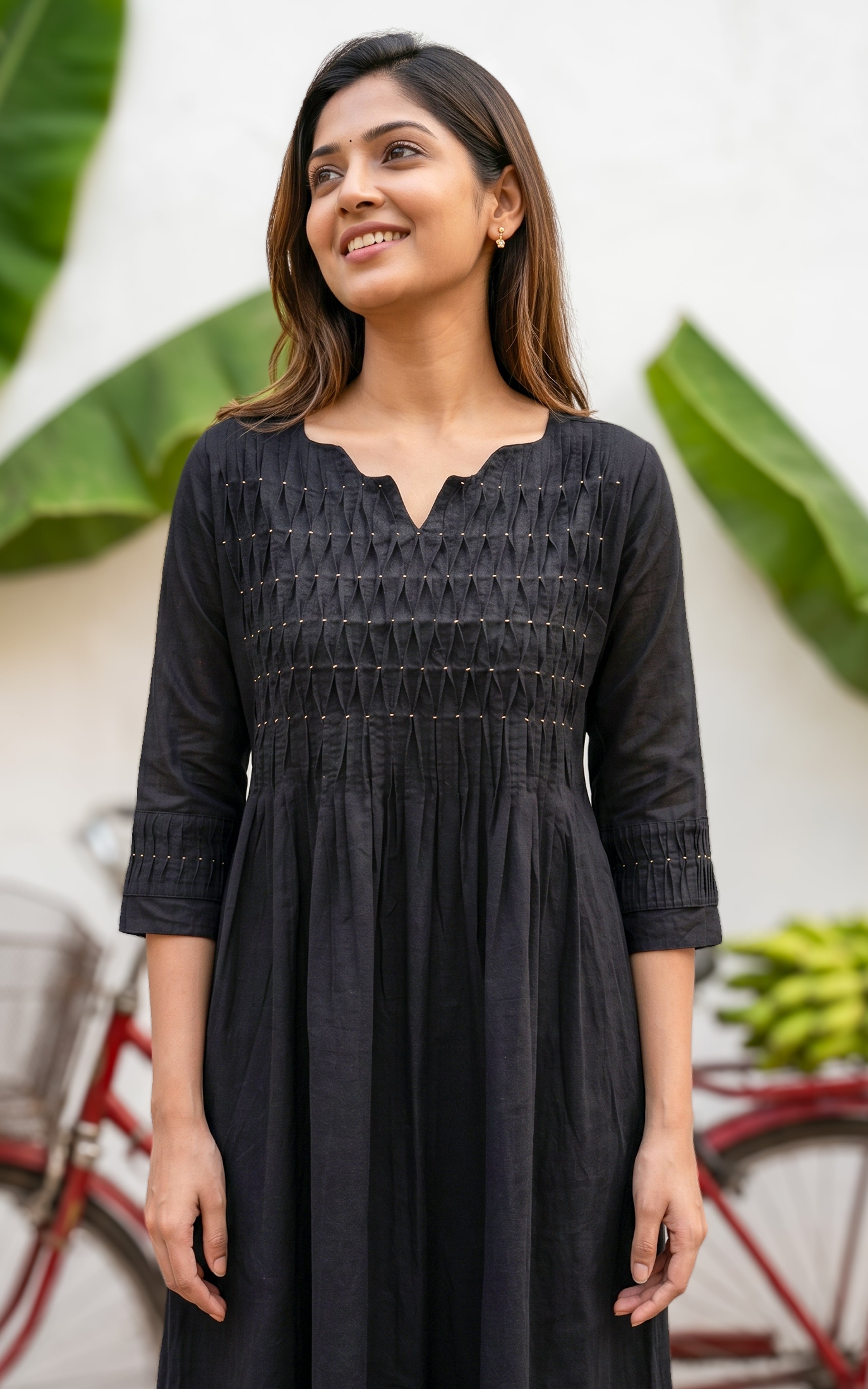 Comfortable Cotton Ethnic Kurti For Women