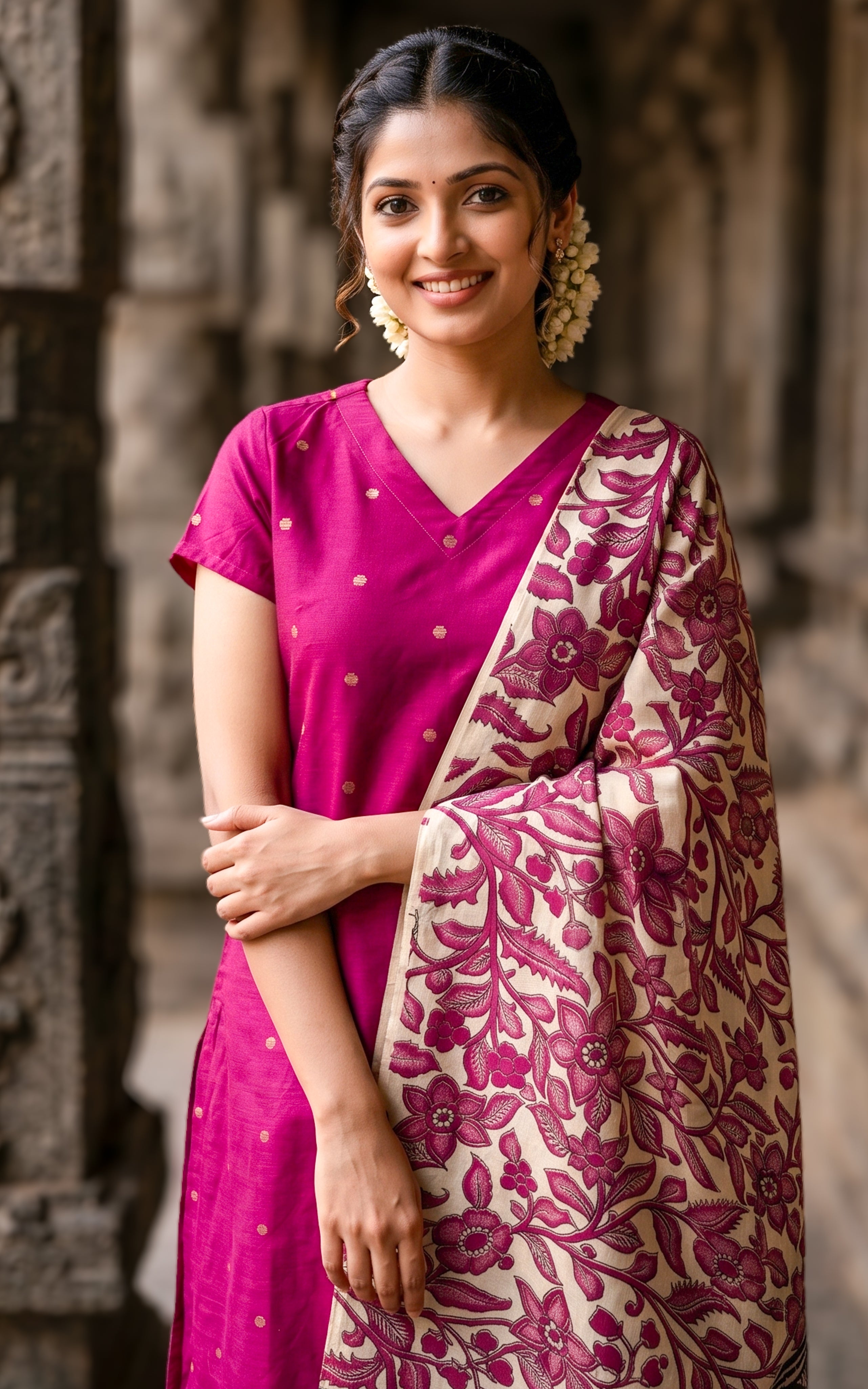 Sudarmozhi (Kurti+Dupatta)
