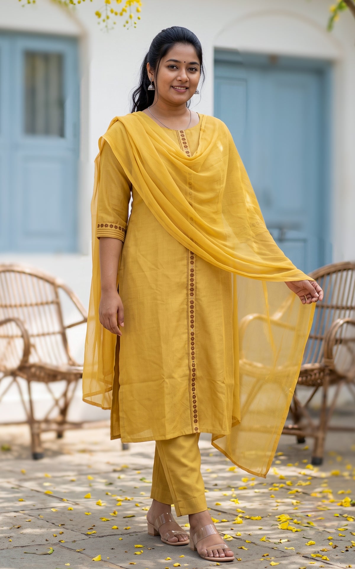 Nayana (Kurti+Pant+Dupatta)
