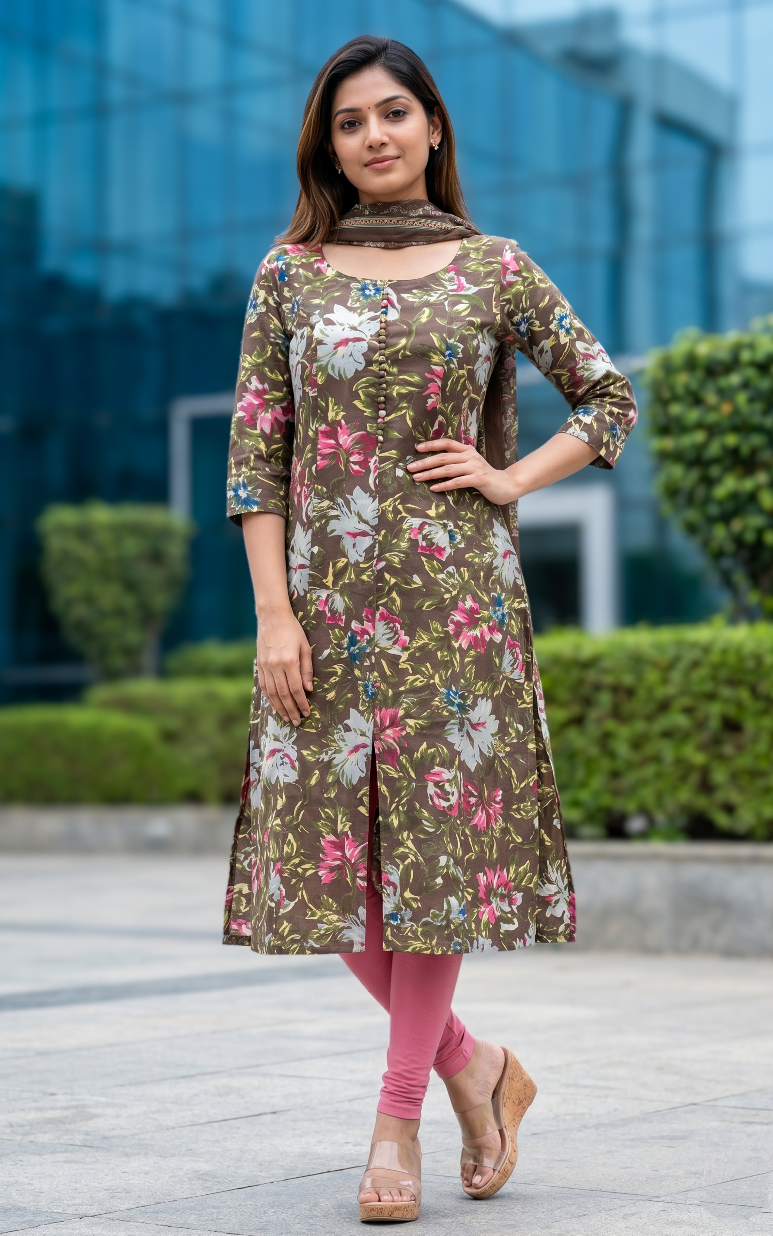 Dhanusri (Kurti+Dupatta)