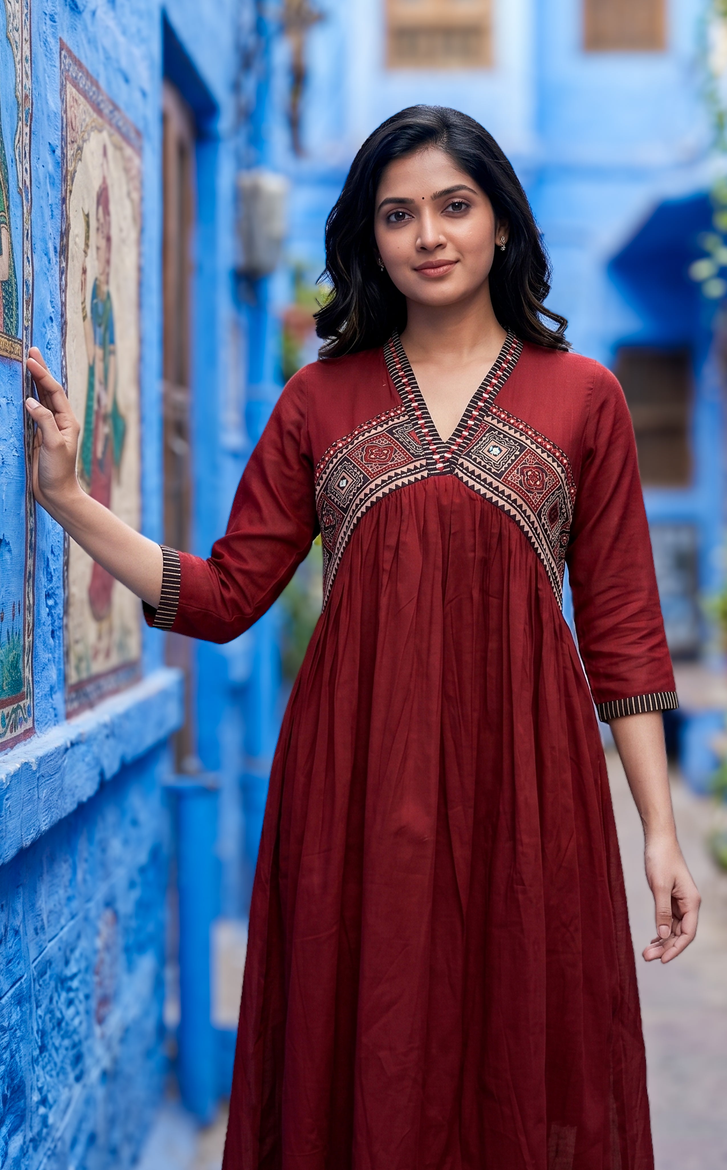 Charu Maroon