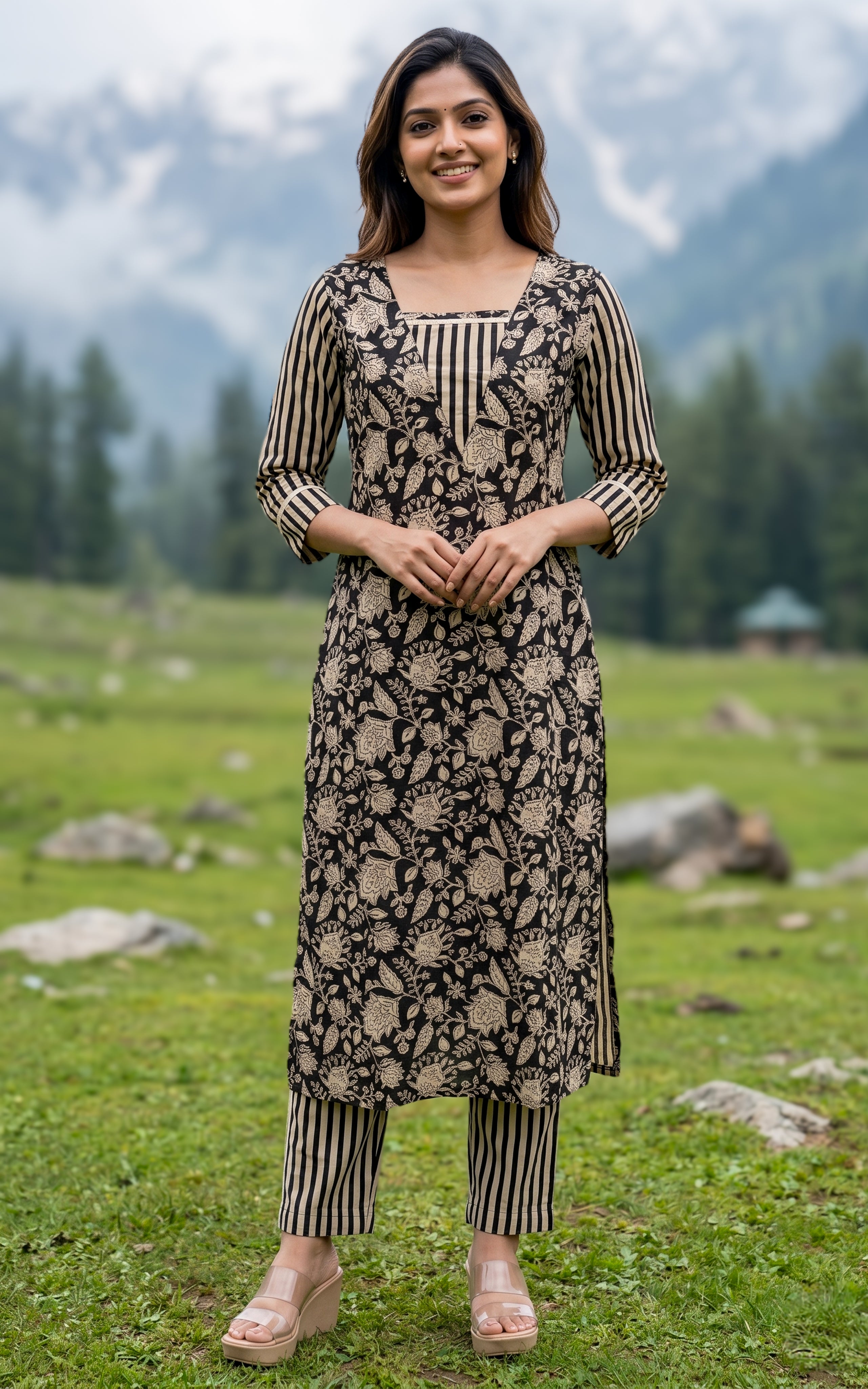 Siloni A (Kurti+Pant)