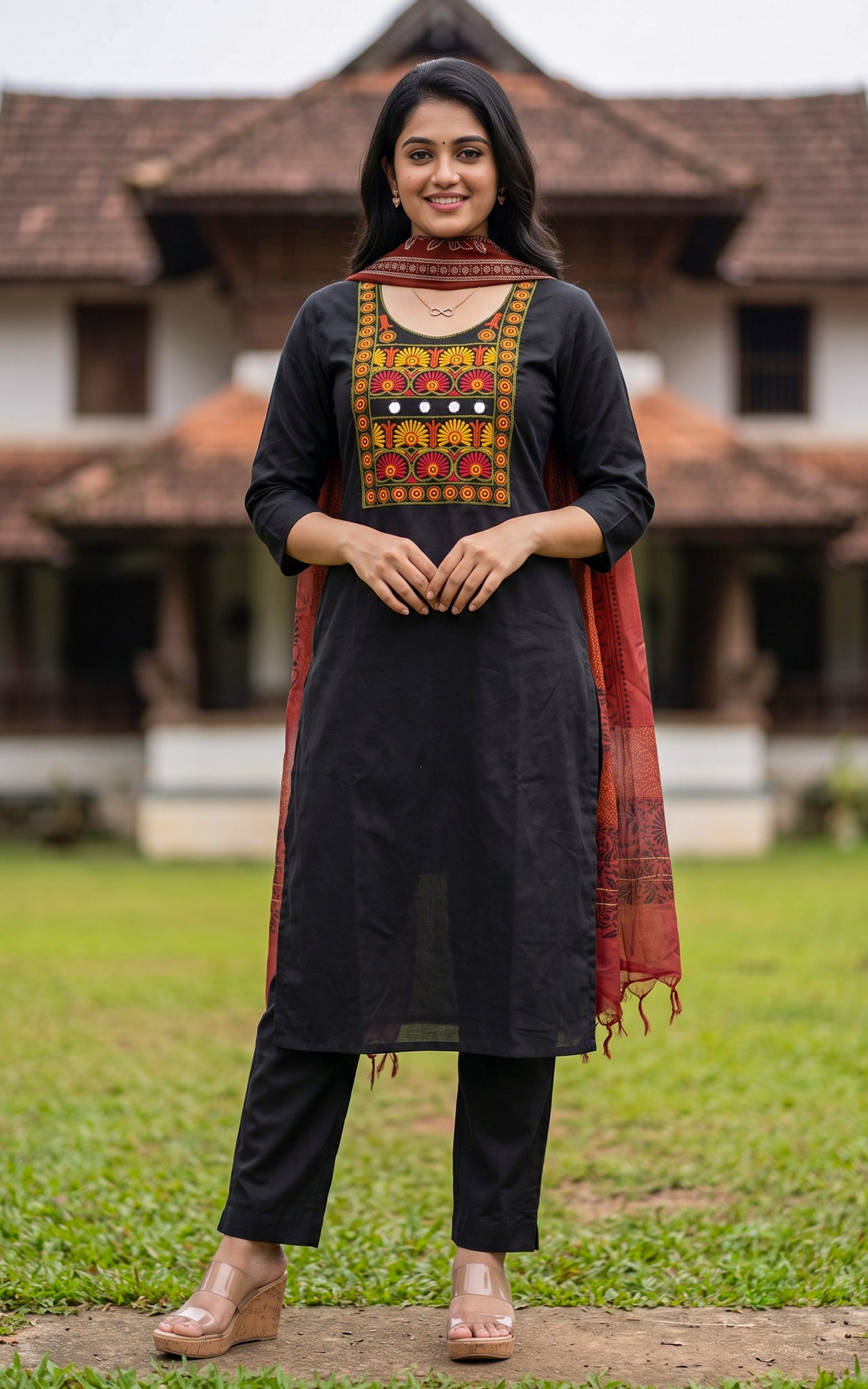 Nvirthi (Kurti+Pant+Dupatta)