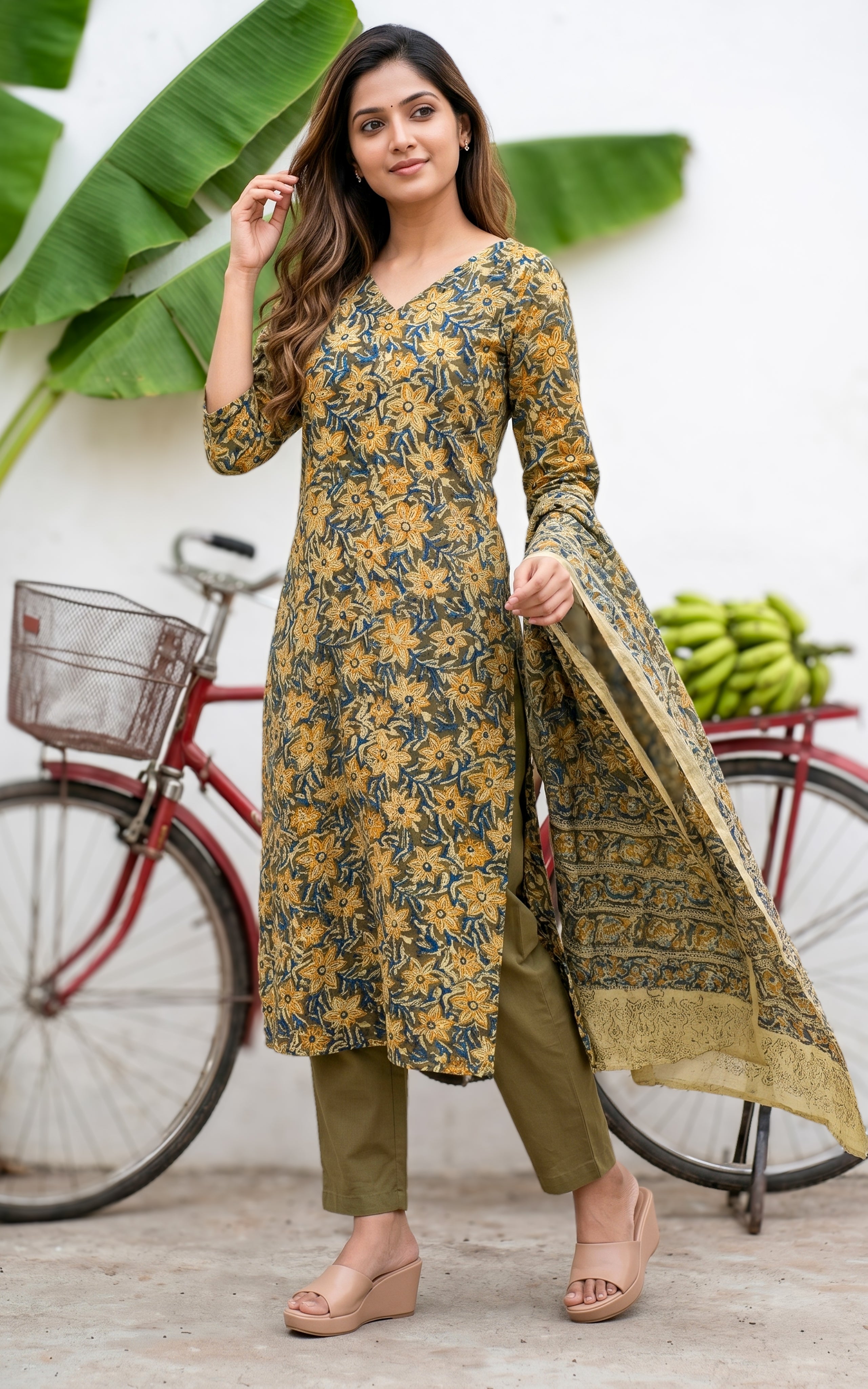 Avaram D (Kurti+Dupatta)