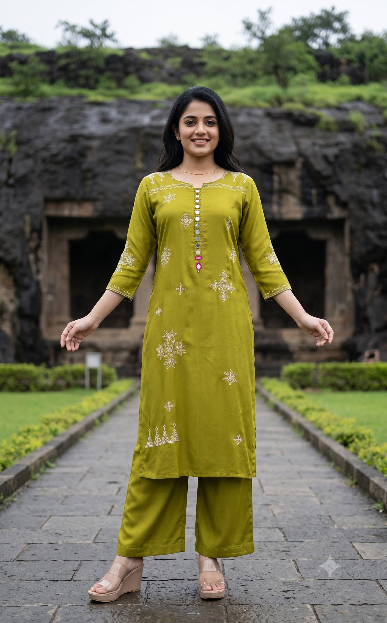 Thulasi C (Kurti+Pant)