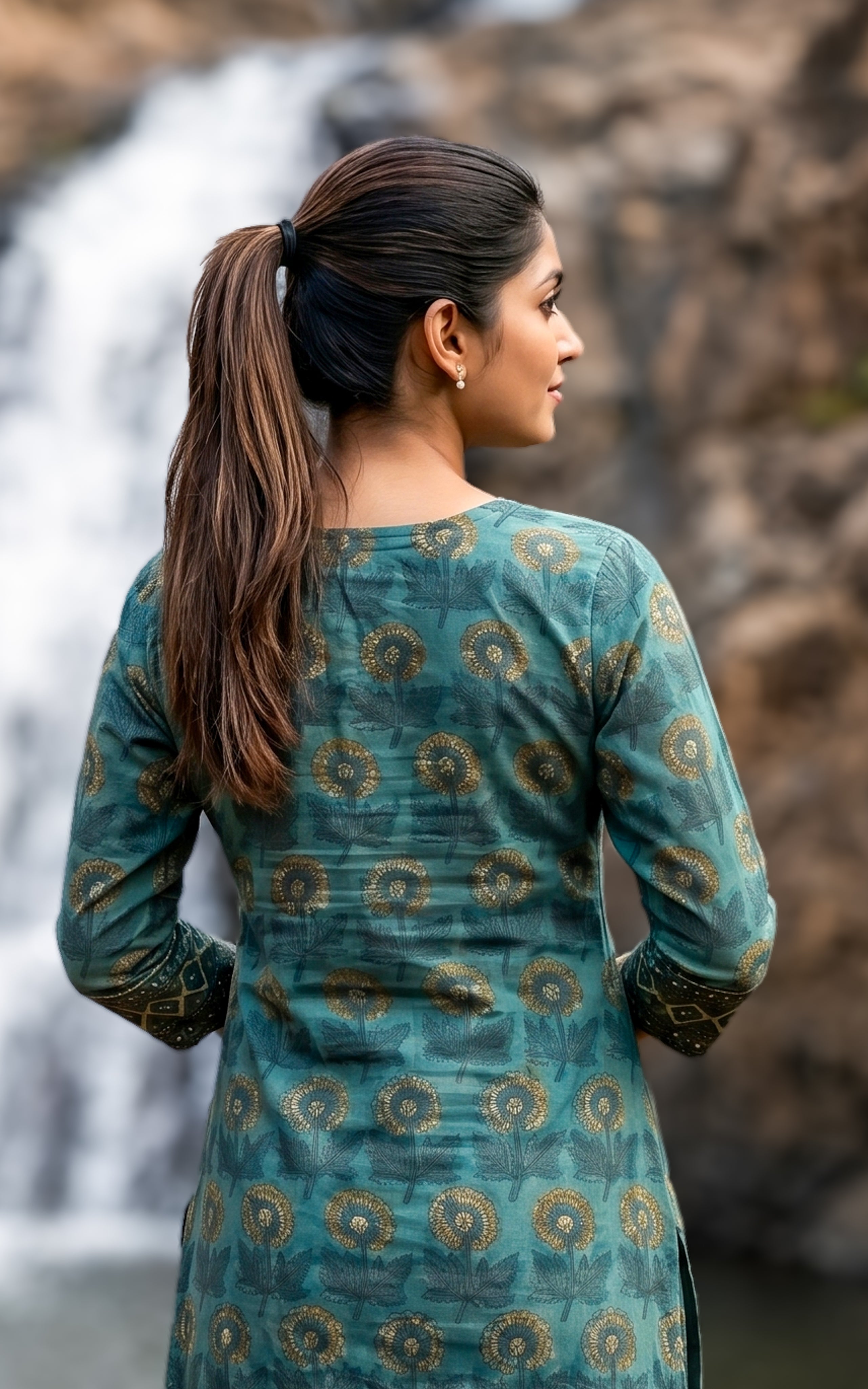 Cotton Aline kurti set for women