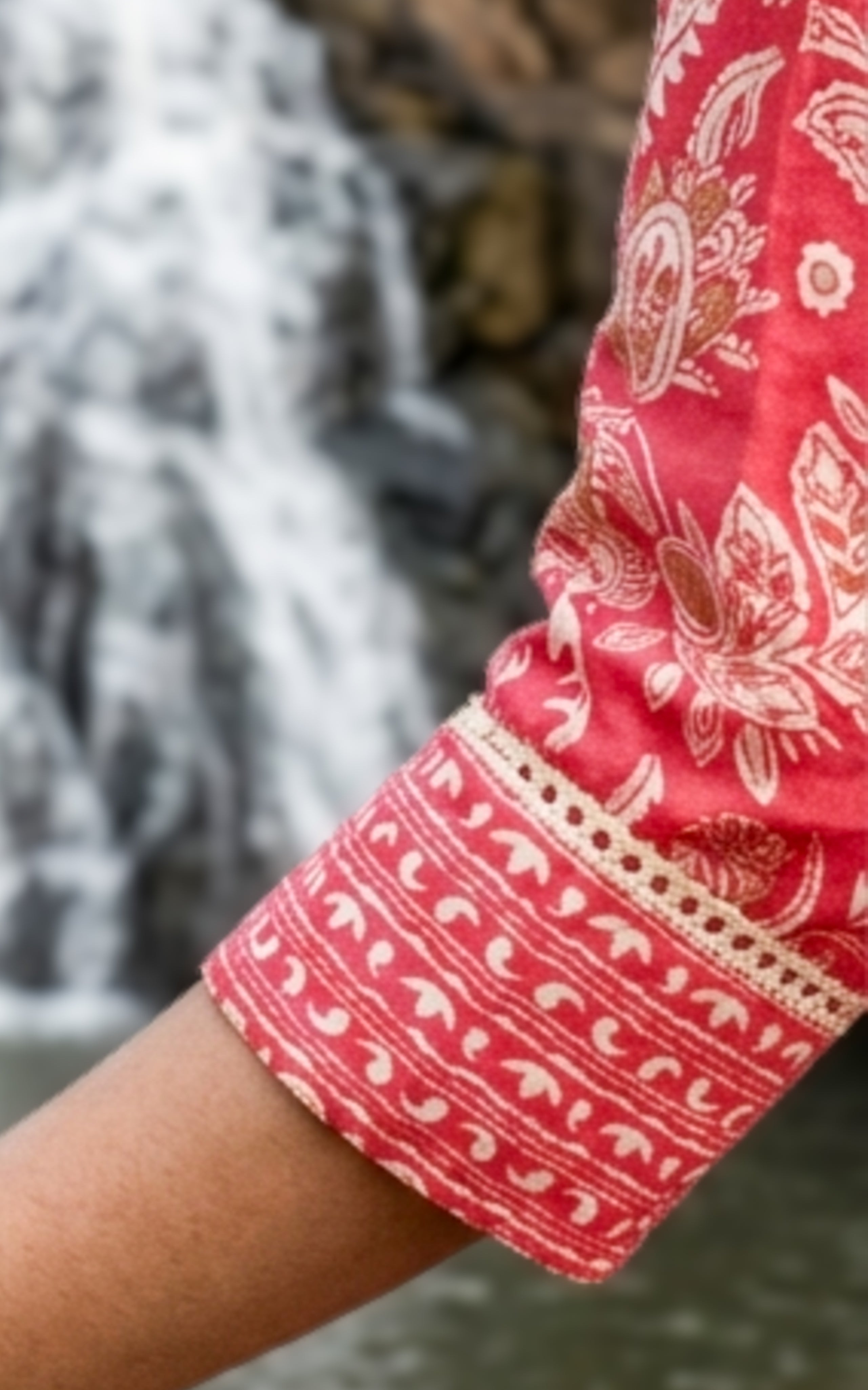 Casual wear cotton kurti set for women