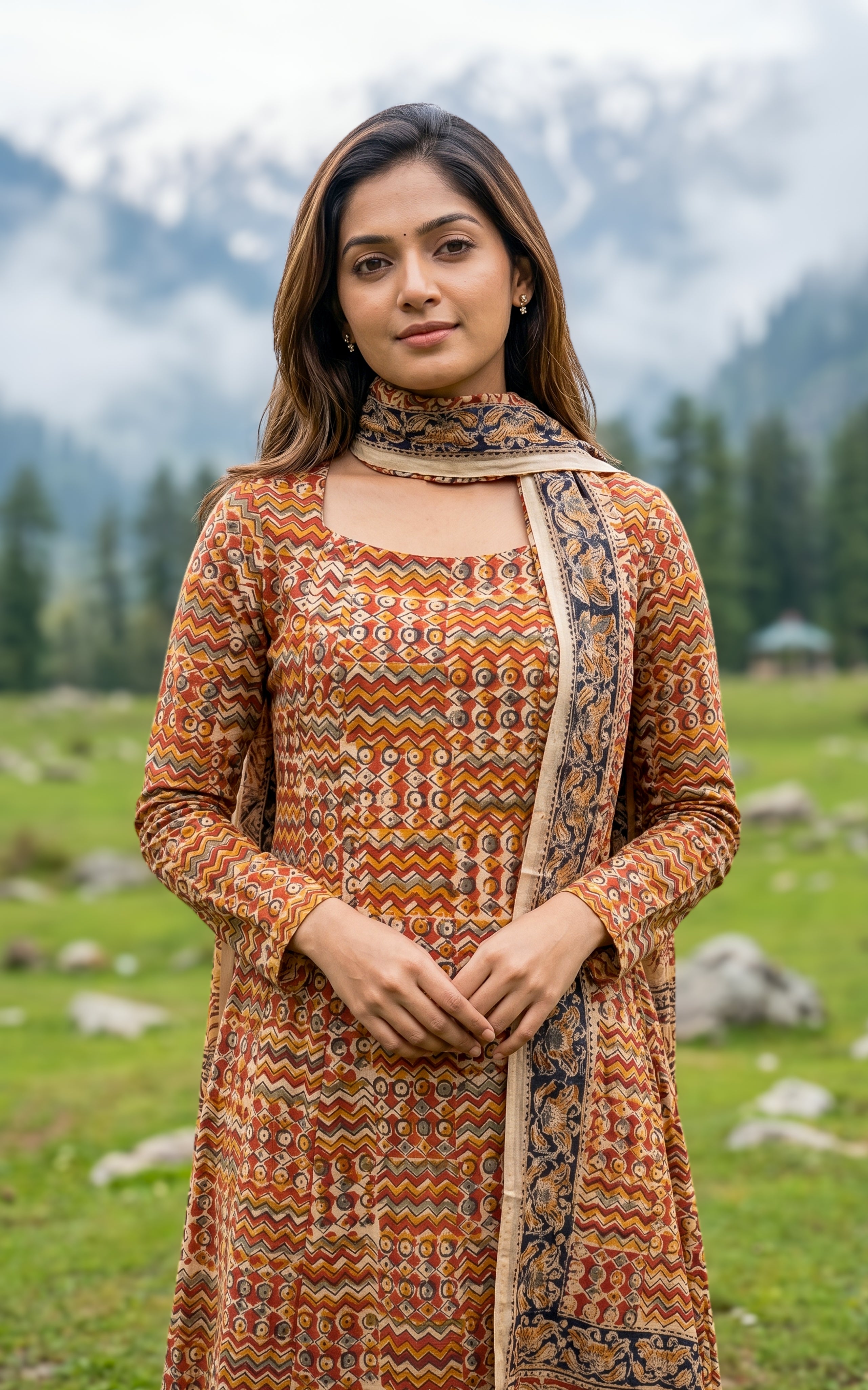 Jesintha E (Kurti+Dupatta)