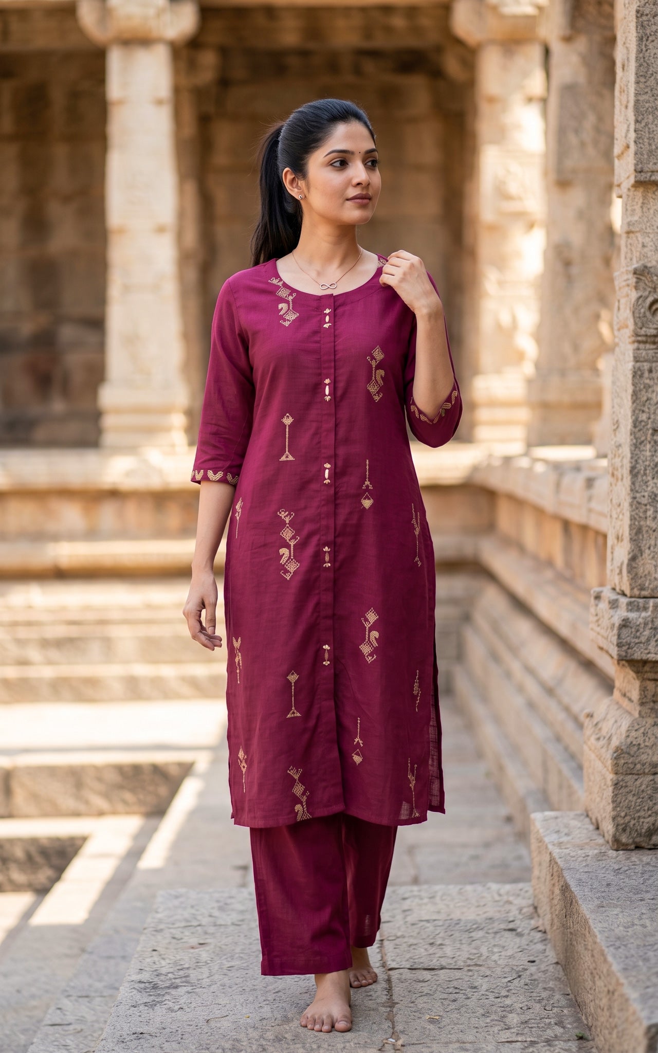 Anitha B (Kurti+Pant)