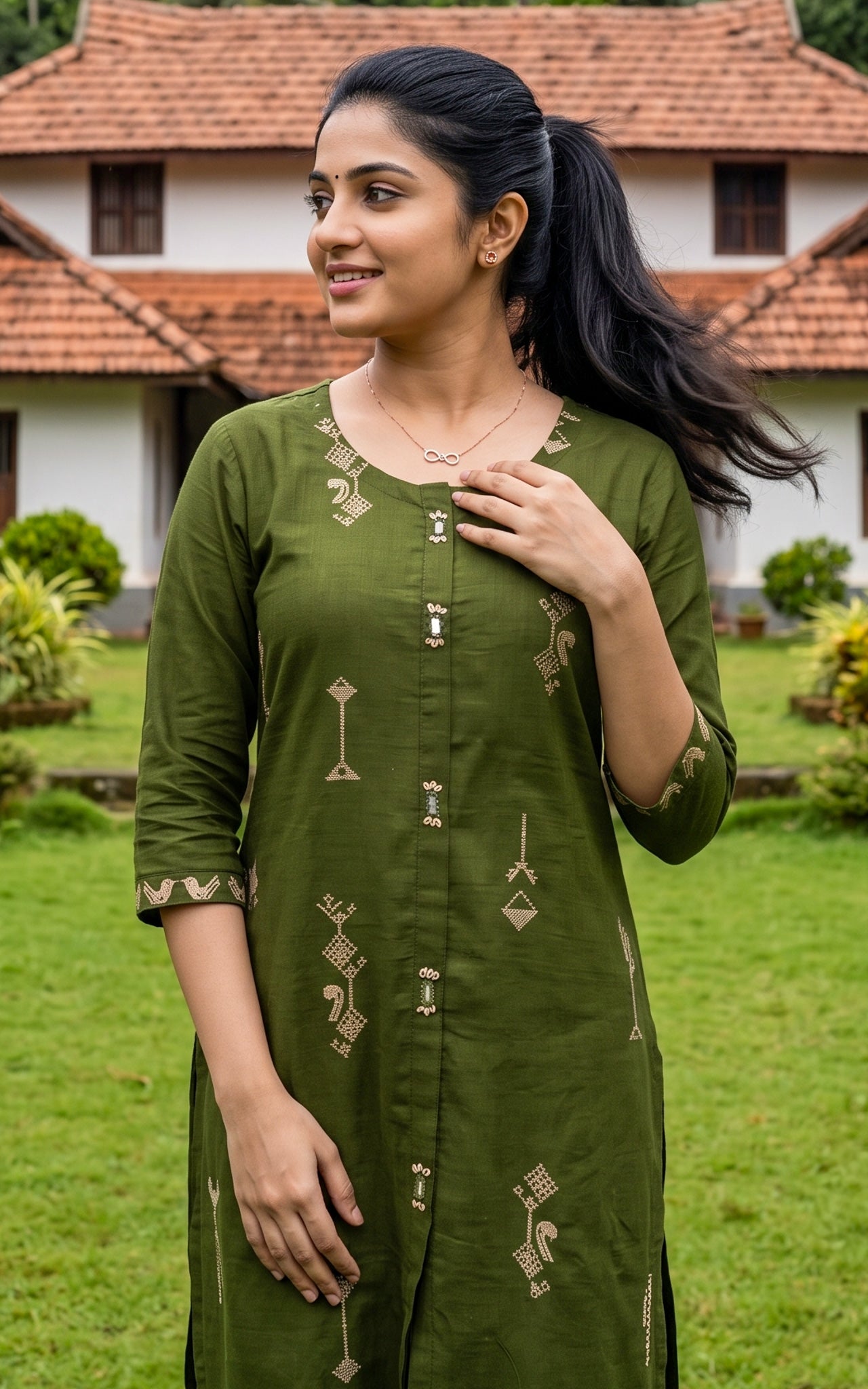 Anitha A (Kurti+Pant)
